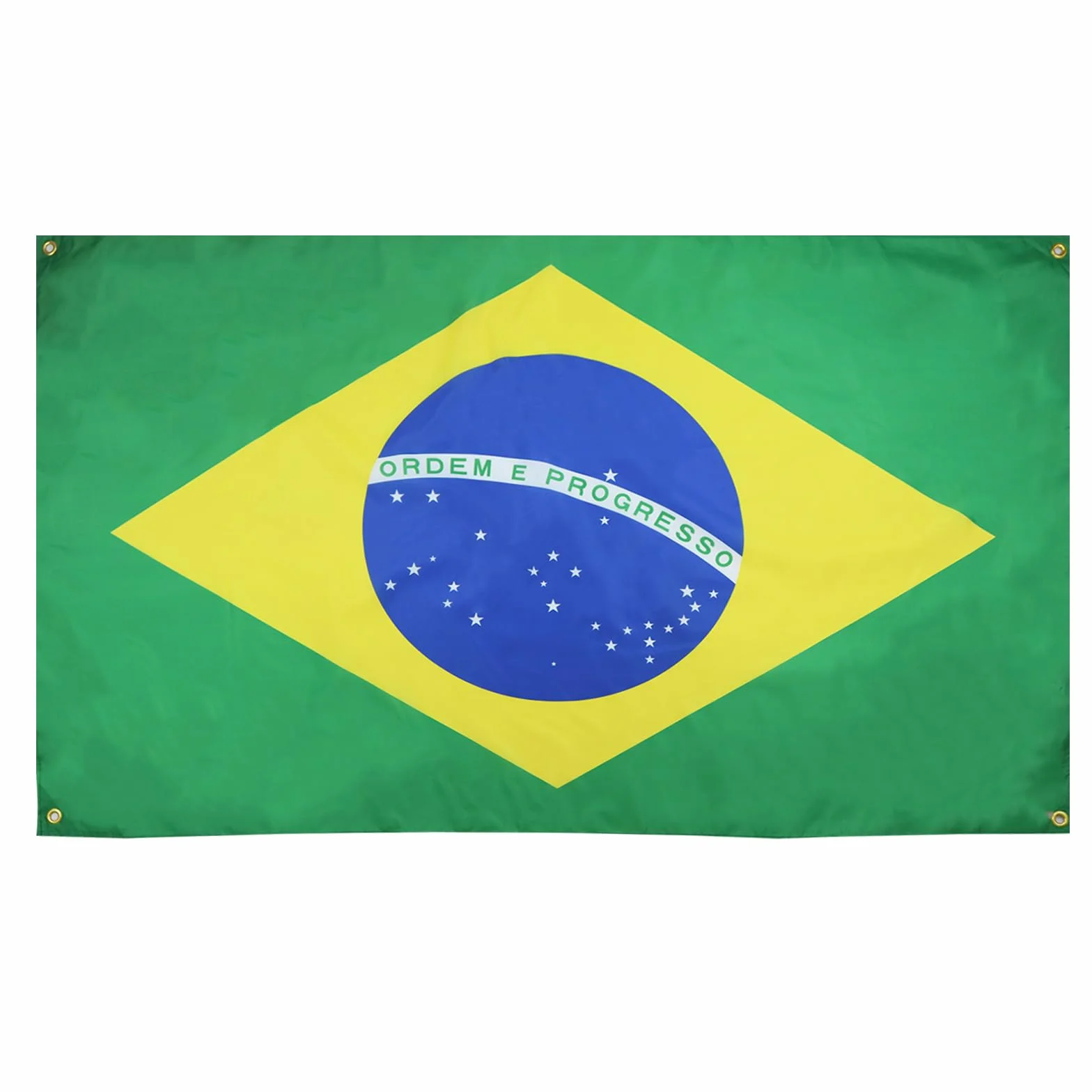 AZ FLAG Bandera Brasil 150x90 cm con 4 ojales