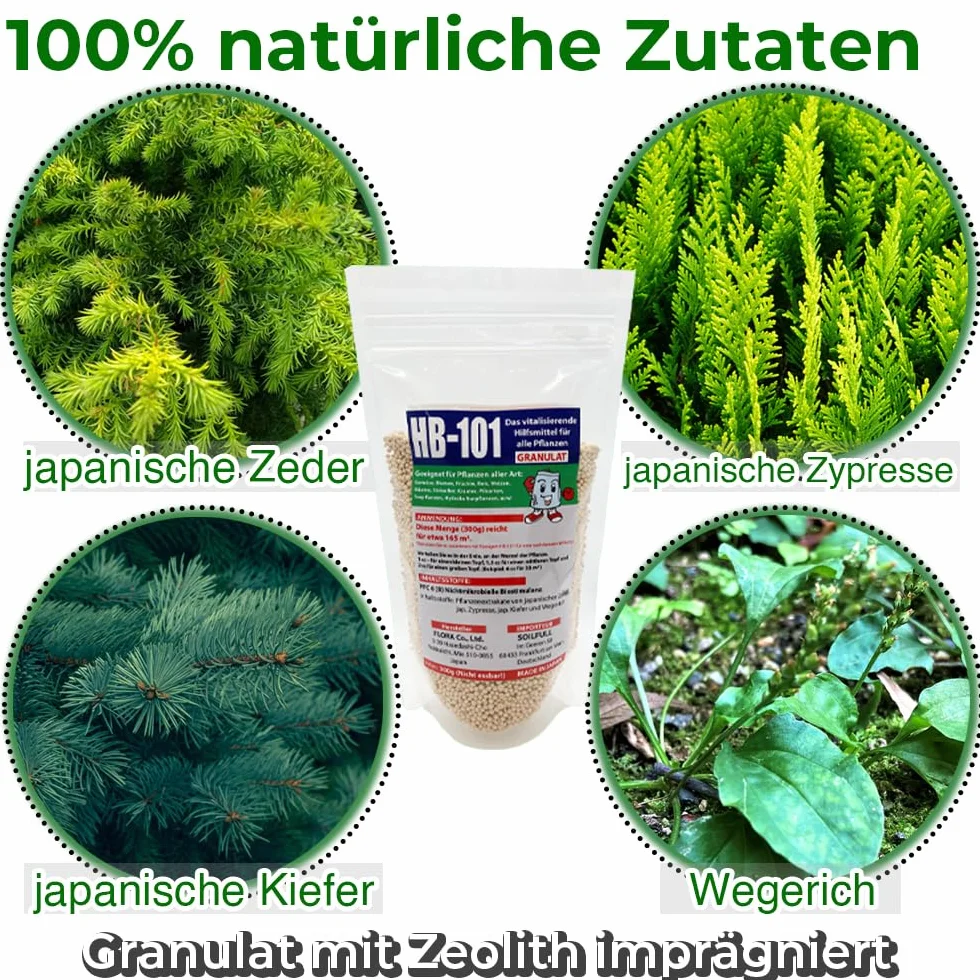HB-101 - Bioestimulante natural 300 g (gránulos)