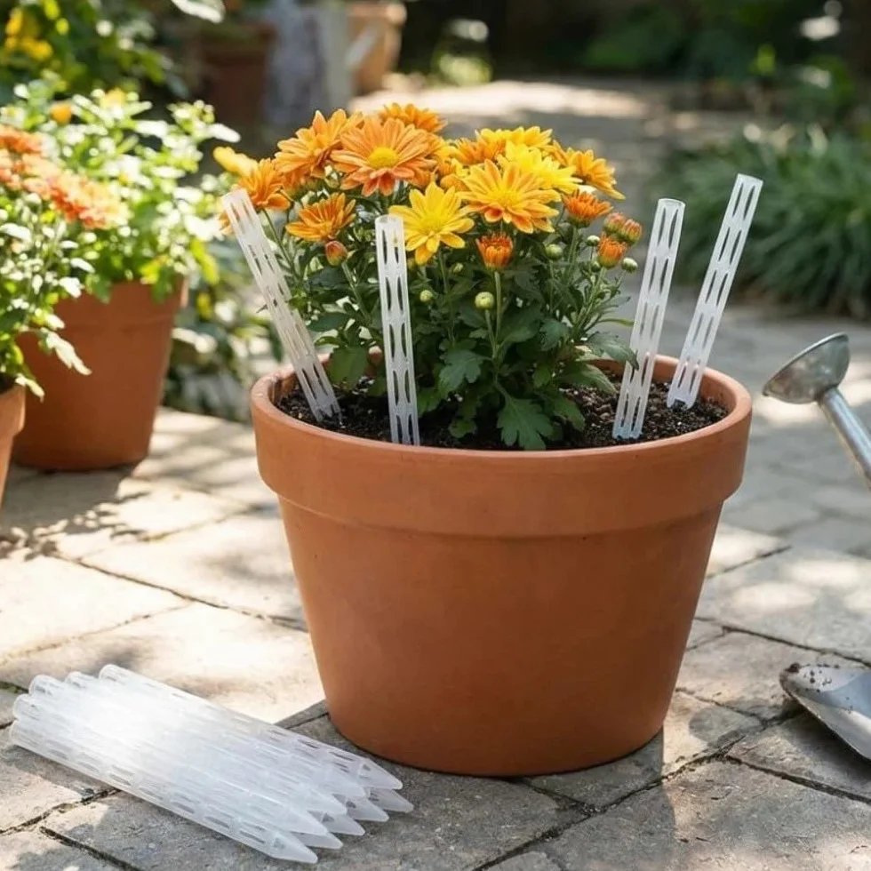 Tubos de Drenaje de Plantas Transparentes Plástico Transpirable 10 Piezas