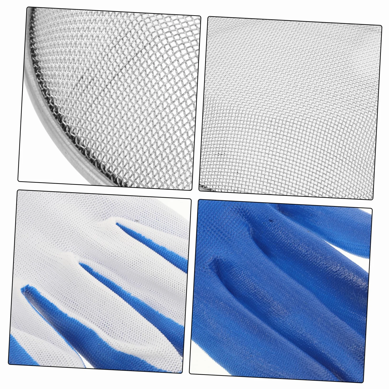 VICASKY Cedazo de Malla Delicada para Compost y Suelo, 30 Cm, Compatible con Cubo de 5 Galones, Herramienta de Jardinería y Duradera