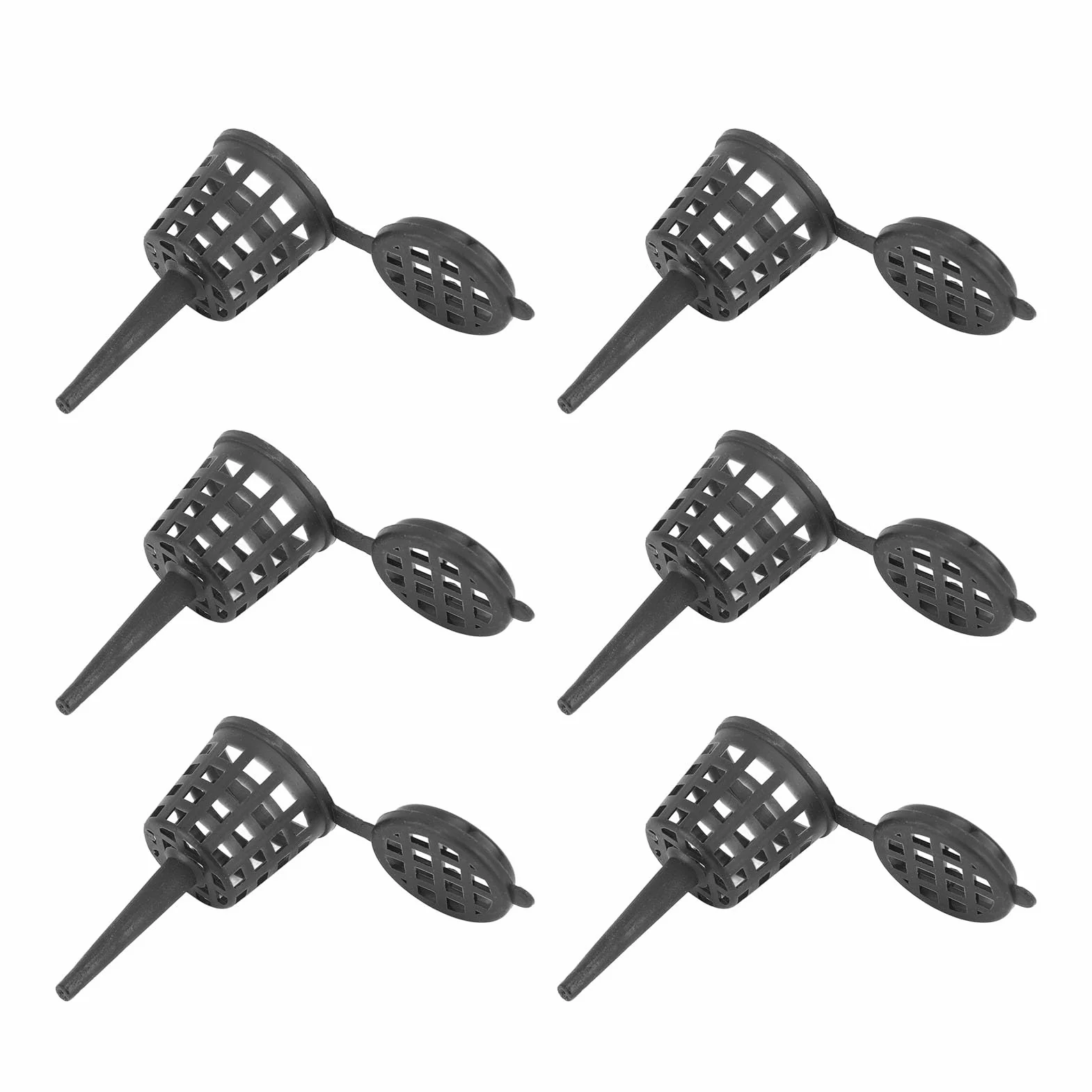 Yctze Cestas de Fertilizante para Bonsái, 100 Piezas de Cestas de Fertilizante de Plástico Portátiles con Tapa para Plantas en Macetas, Suculentas y Orquídeas, Cestas de Malla de