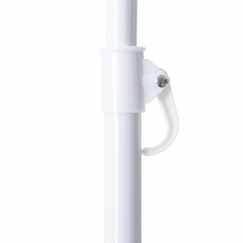 LOLAhome Sombrilla de playa UPF+50 Ø 180 cm acero nylon azul