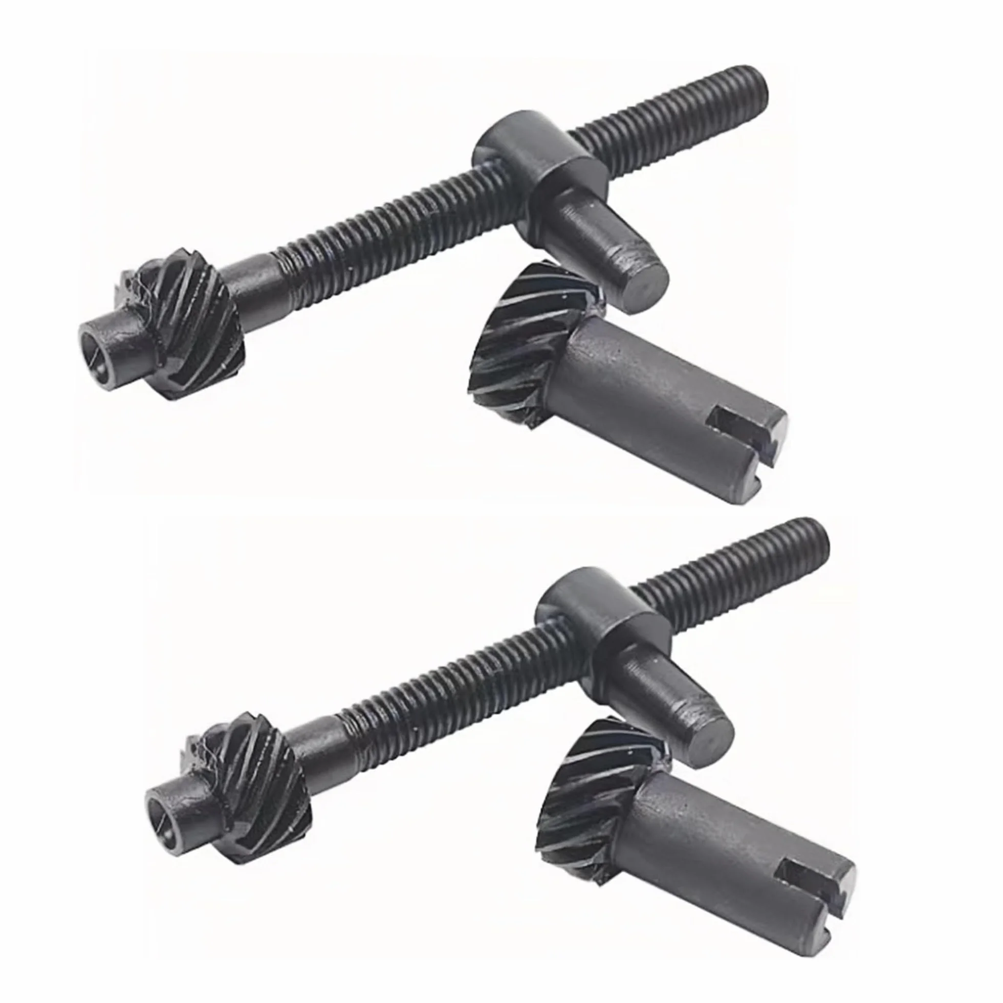 Tensor de tornillo de ajuste de cadena, tornillo de ajuste de motosierra, kit de repuesto de metal para motosierra, herramienta de ajuste de tensión (longitud 5,7 cm)