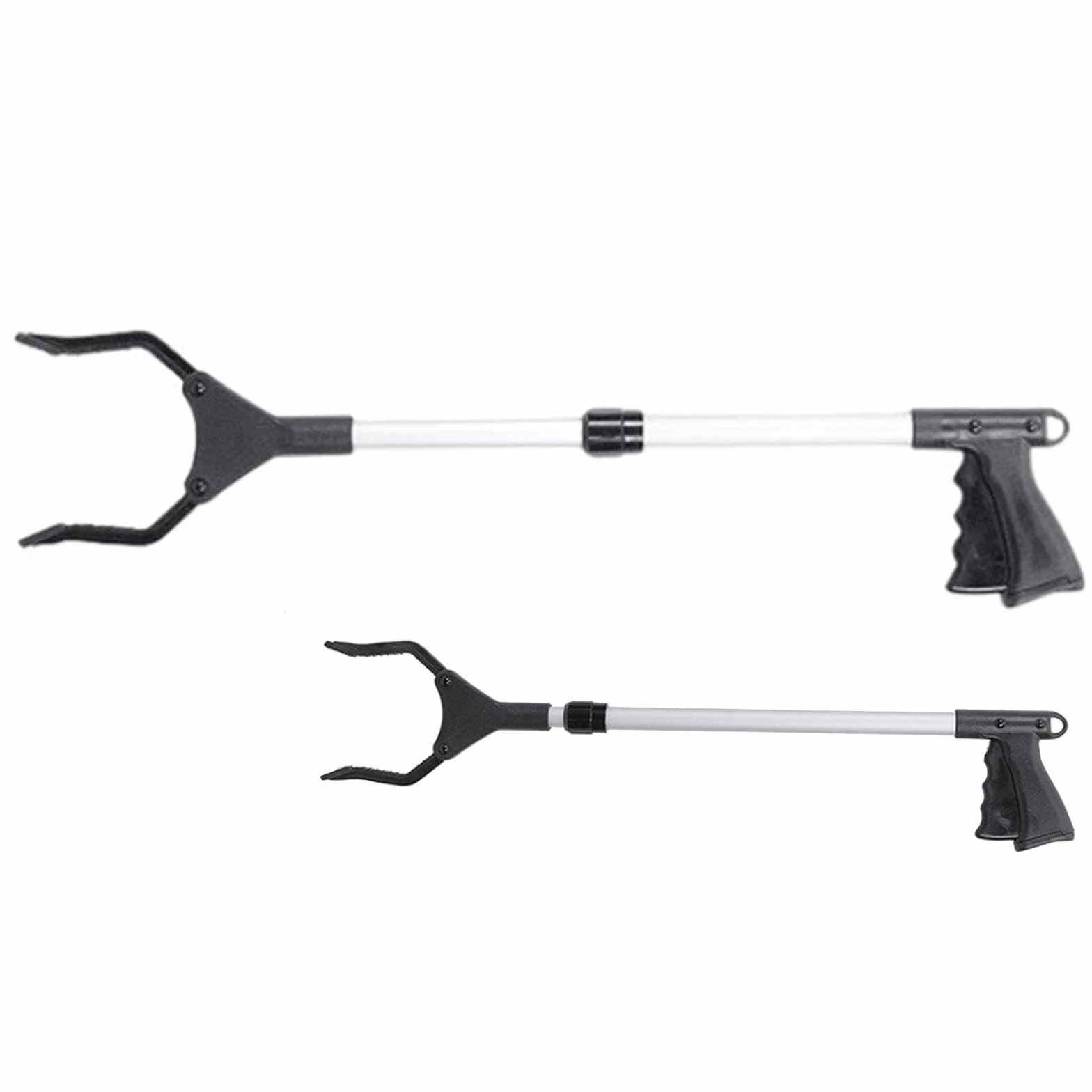 Alcanzador de Agarre de 44 Pulgadas, [Paquete de 2] Recolector de Basura Largo con Ayuda de Movilidad de 30 a 44 Pulgadas Alcanzador de Extensión para Silla de Ruedas Garden y Discapacitados