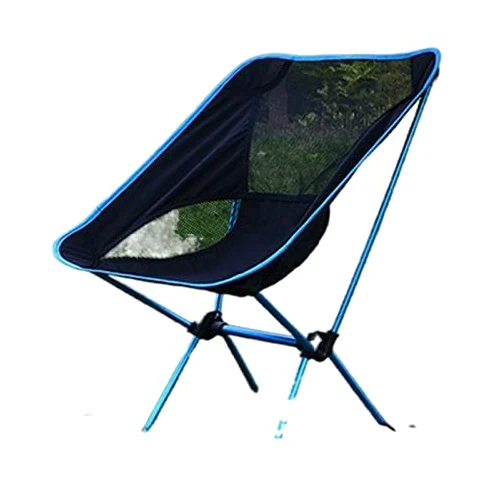 Tumbonas al aire libre, silla de gravedad cero, tumbonas de patio, sillas reclinables plegables Silla de camping Silla de camping plegable ligera de aluminio con respaldo bajo compacta for exteriores