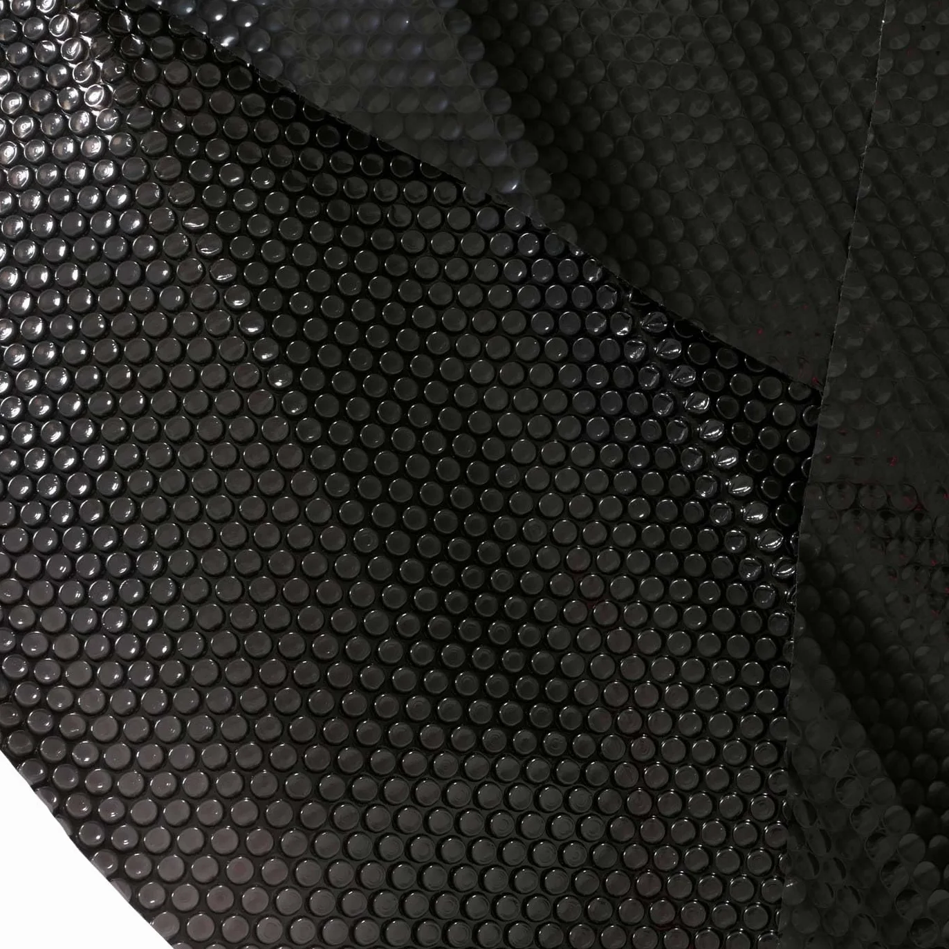 Cubierta solar para piscina 400 µm ovalada 7,31 x 3,65 m negro