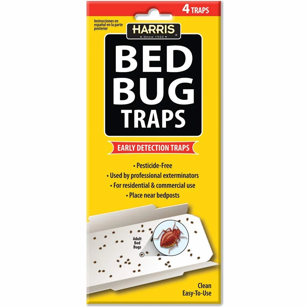 P. F. Harris Mfg. Cama trampas para Insectos W/Irresistible señuelos (4 PK)