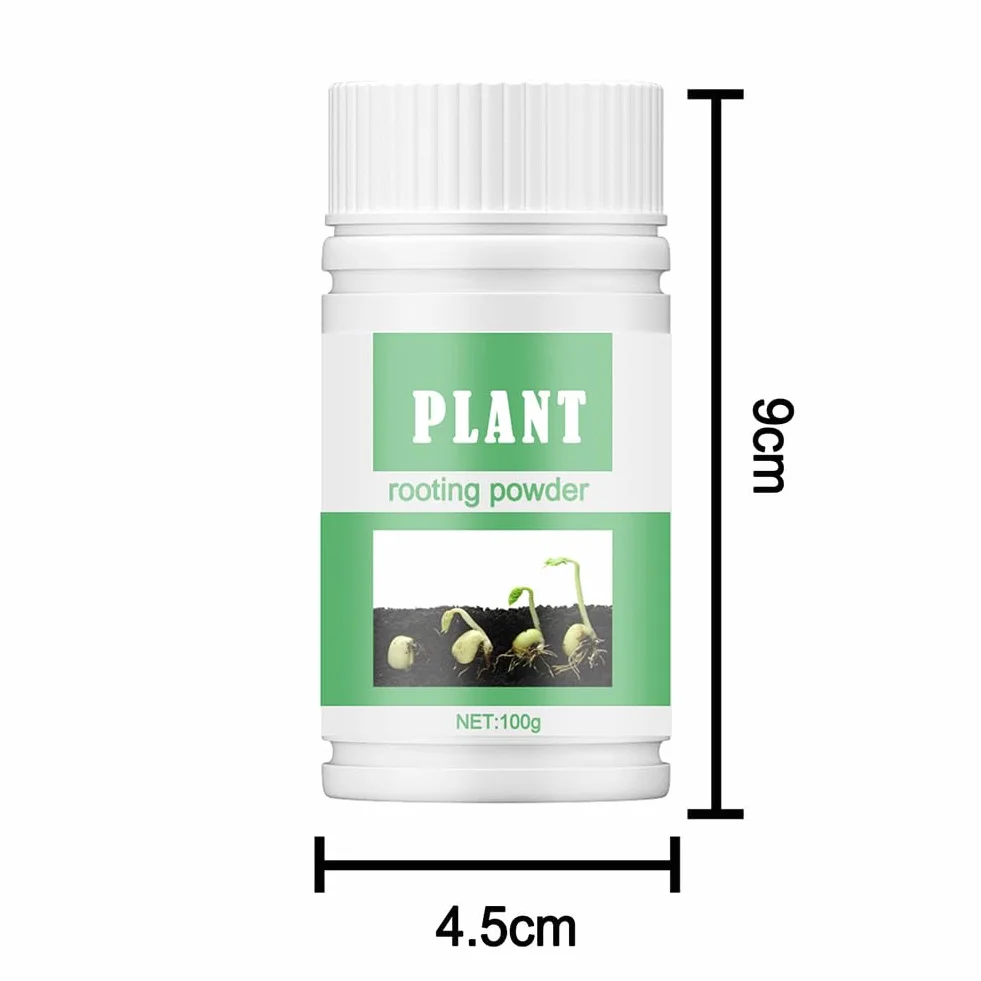 Polvo de enraizamiento RapiPour para esquejes, hormonas en polvo, estimulador de raíz 100g