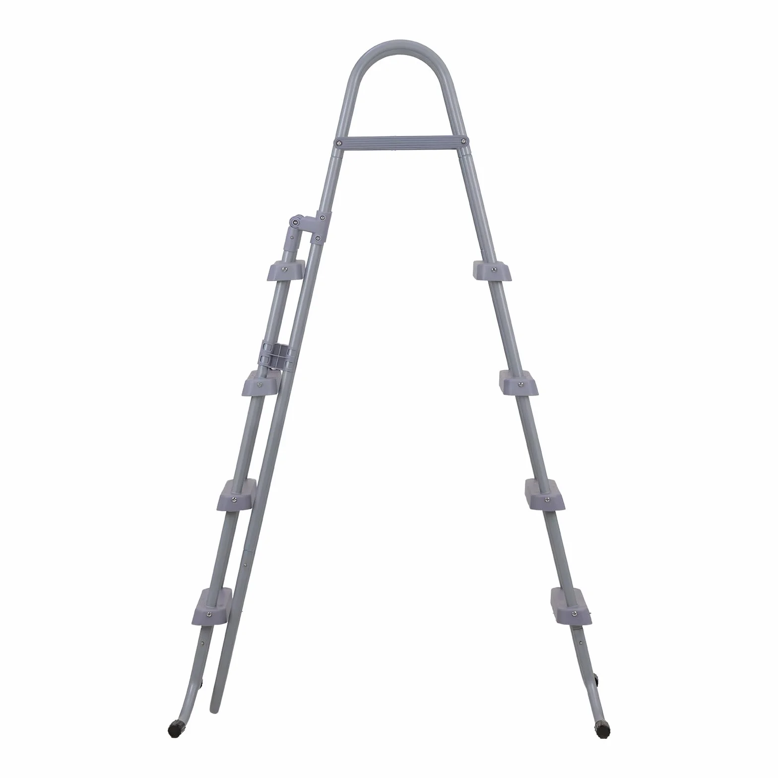 VEVOR Escalera para Piscina 4 Peldaños 136kg Acero al Carbono Antideslizante