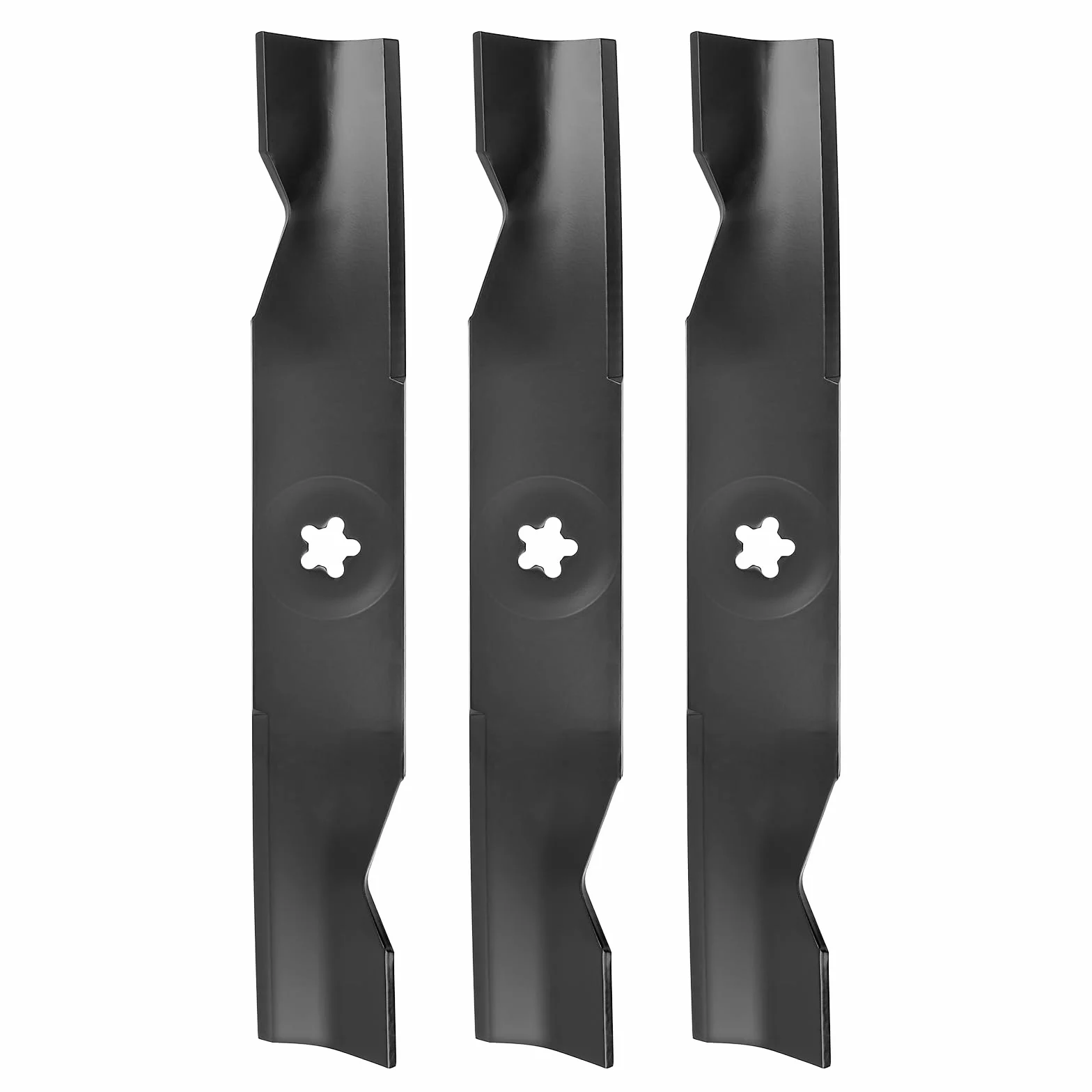 Cuchillas de cortacésped de cubierta de 48 pulgadas 180054 para Hus qvarna YTH24V48 YTH2348 YTH22K48 YTH23K48 Z248, cuchillas de alta elevación de repuesto para 173920 532180054 539107519, 3