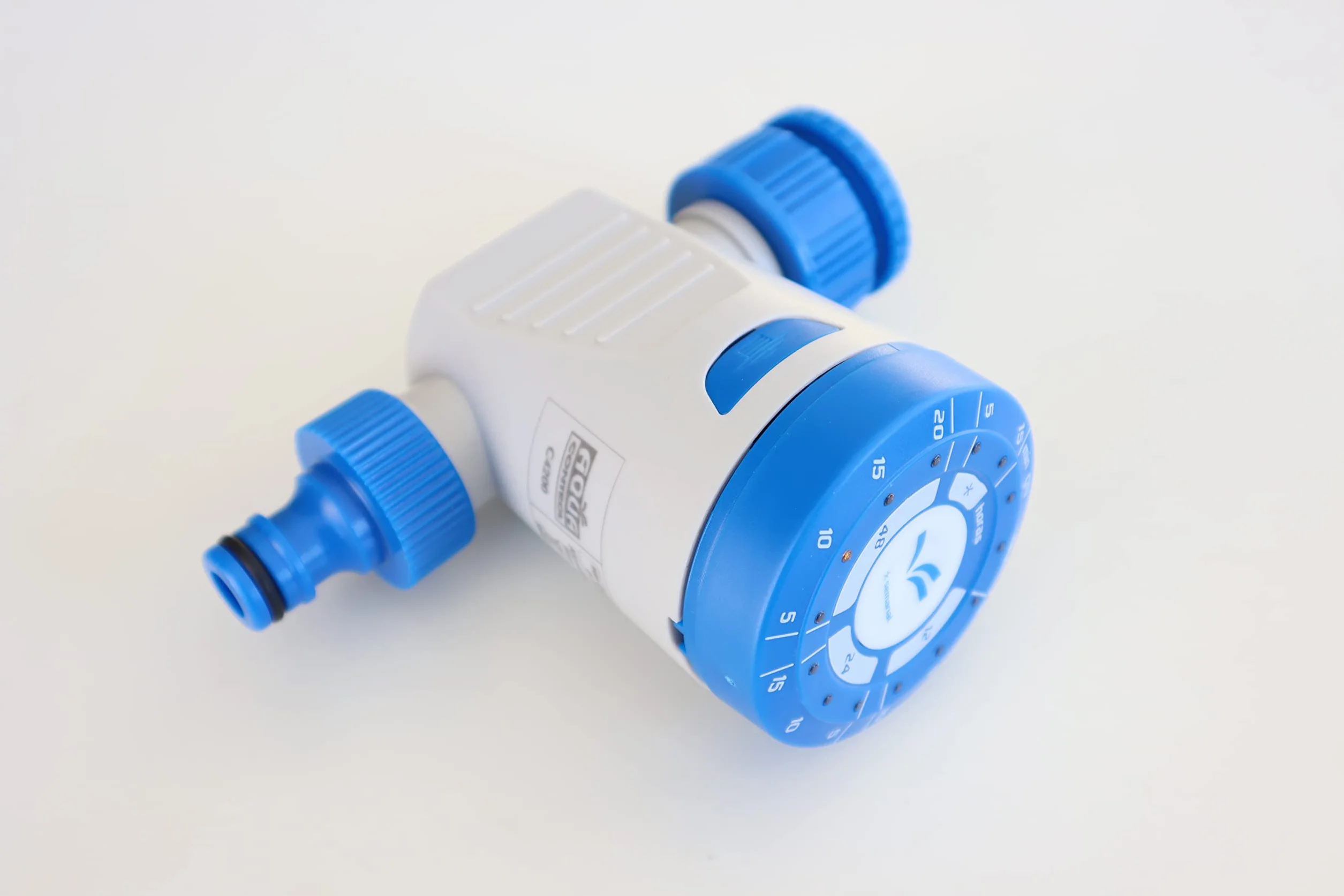 Aqua Control Programador de Riego Clicker 1 Botón para Jardín Grifos Apertura 0 Bar