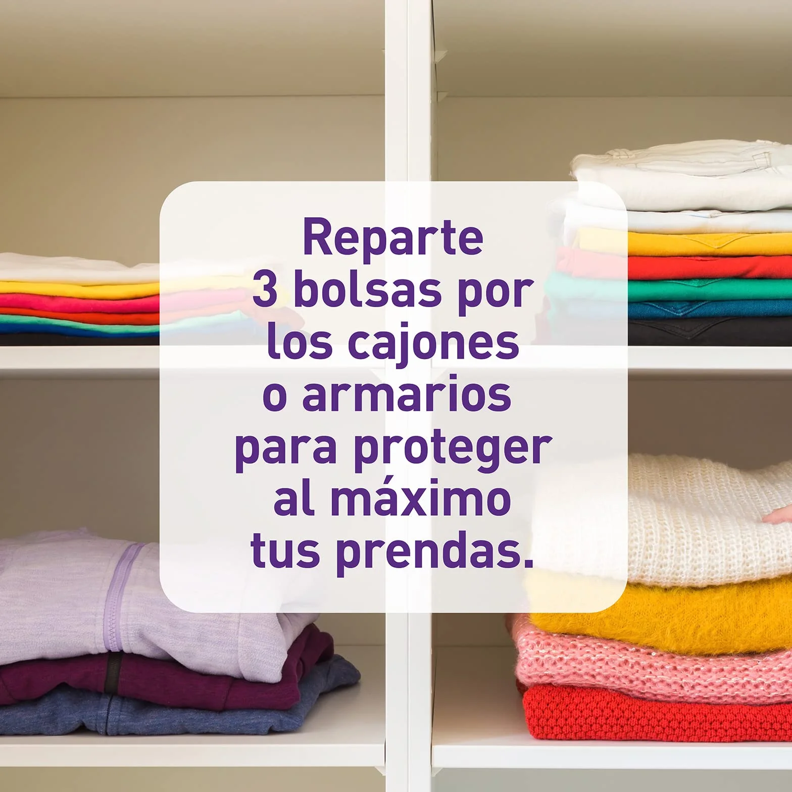 Orion Bolsas Antipolillas Sin Naftalina Aroma Lavanda Pack 40 Unidades
