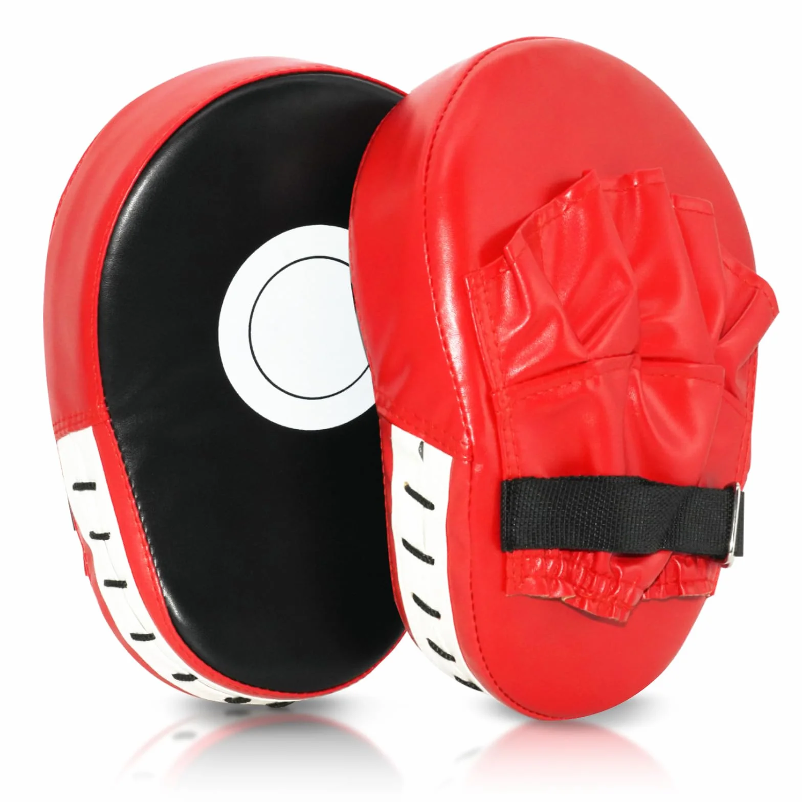 Manoplas Boxeo Almohadillas Entrenamiento Kickboxing Paos Muay Thai Cuero Curvadas Boxing Taekwondo Pads Punch Artes Marciales Absorben