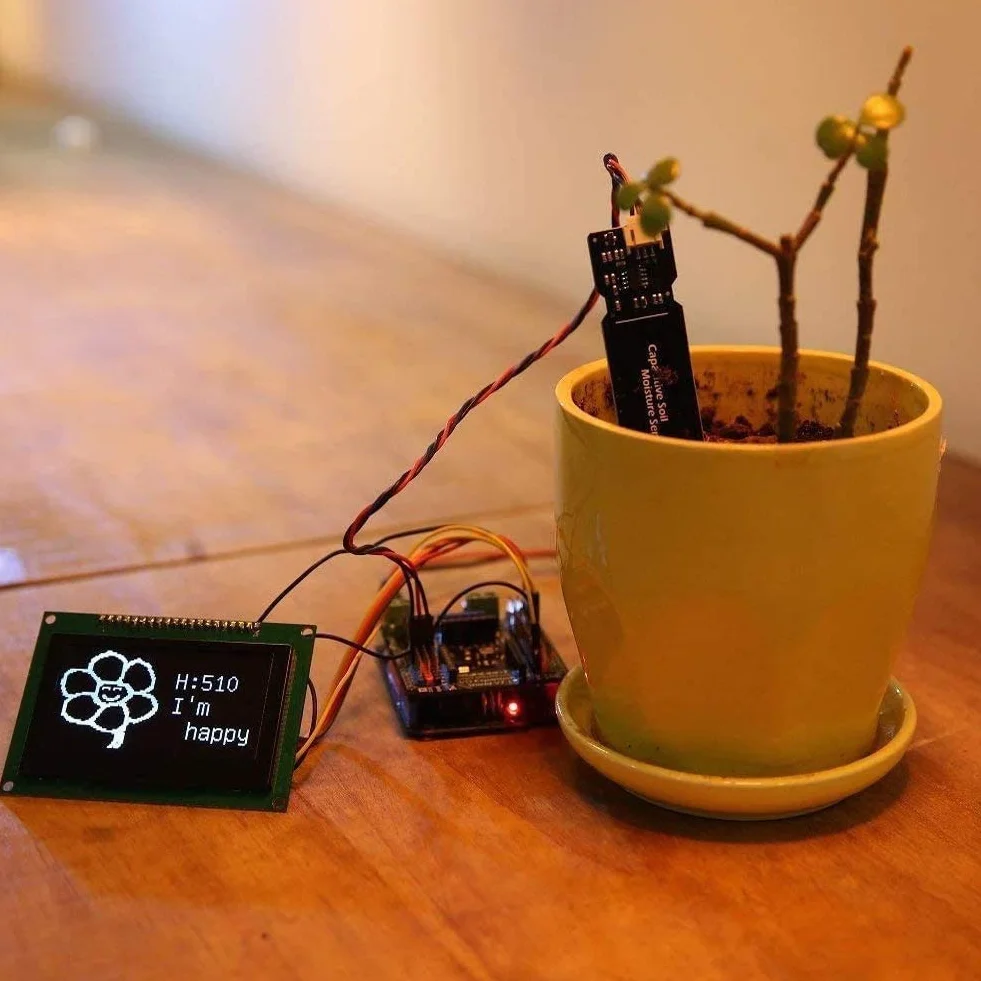 Aideepen Módulo higrómetro de sensor de humedad del suelo V1.2 capacitivo analógico resistente a la corrosión