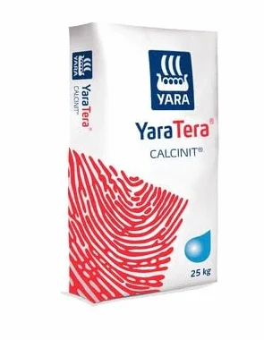 Nitrato de Calcio 15.5% N 27% Ca HIDROSOLUBLE Fertilizante 25 Kg