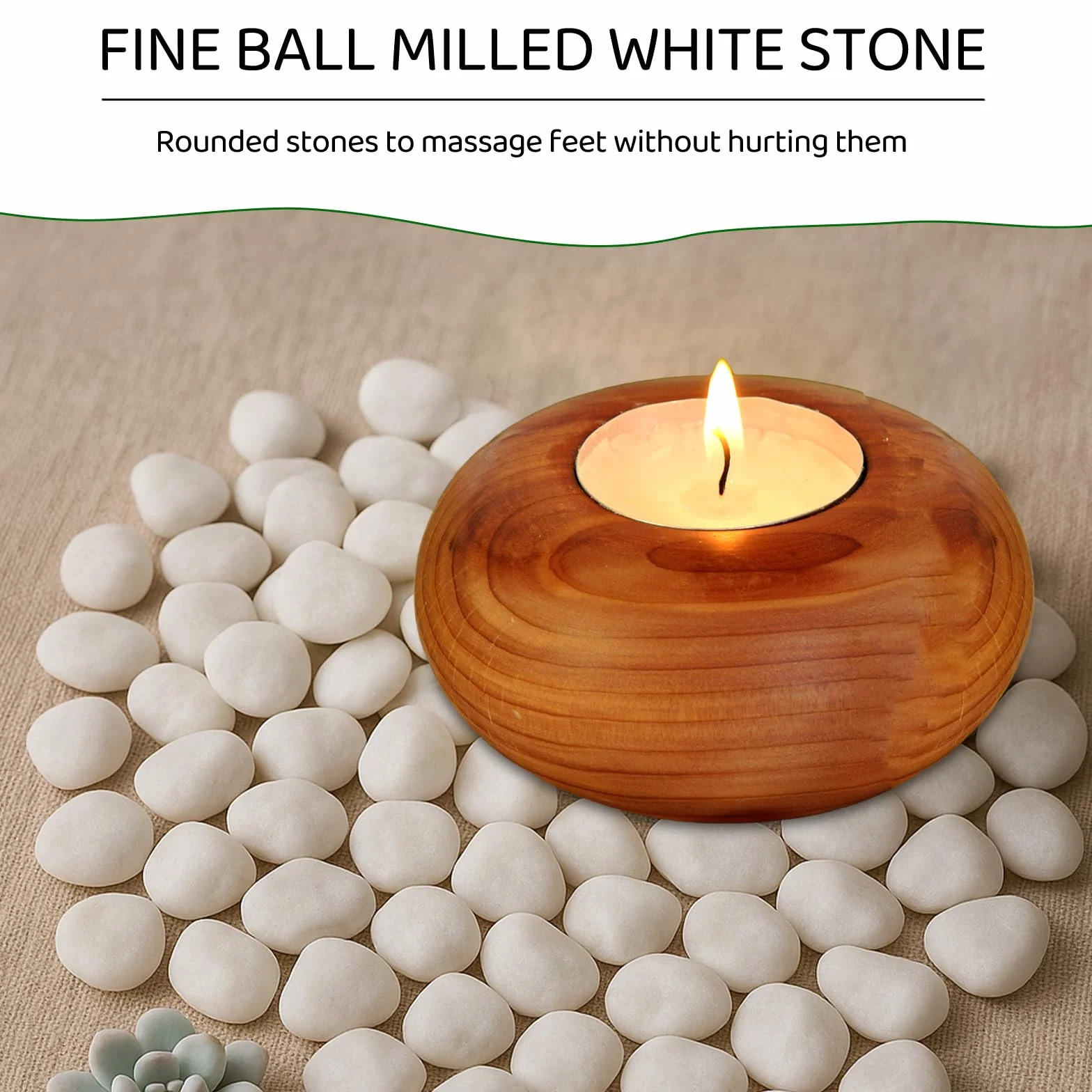 Grava Blanca Decorativa 500g, Mini Piedras Decorativas, Pequeños Guijarros Blancos para Macetas Jardines Acuarios