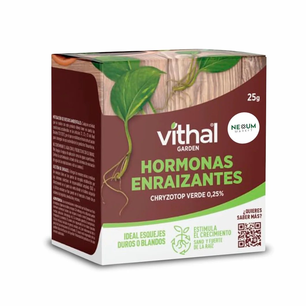 Polvo Enraizante para Esquejes 25 g Hormonas Enraizantes Profesionales Estimulador Crecimiento Radicular Herbáceos Leñosos