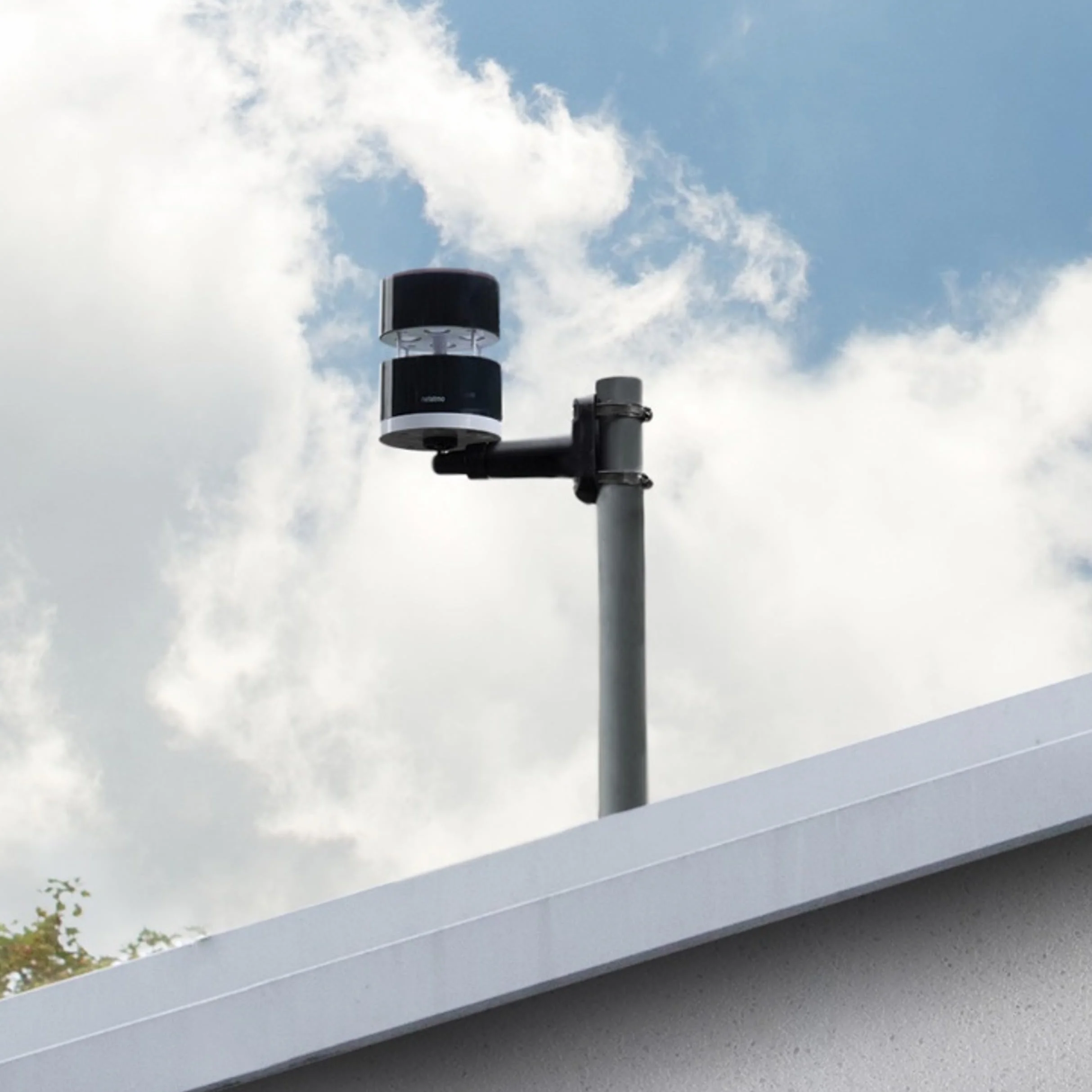 Netatmo Soporte para pluviómetro anemómetro negro NWM01-WW