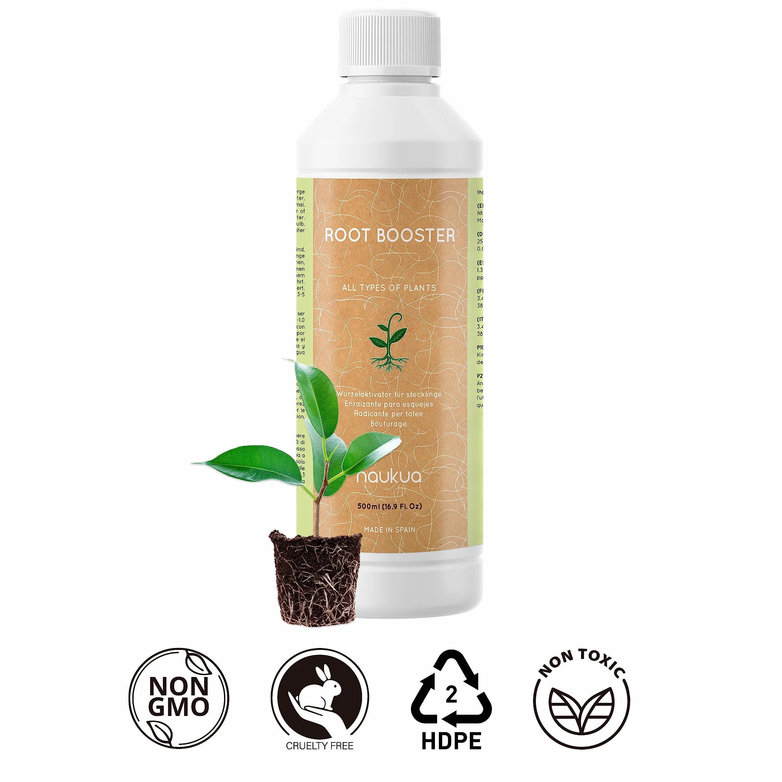 Enraizante para esquejes 500ml Bioestimulante para plantas y flores