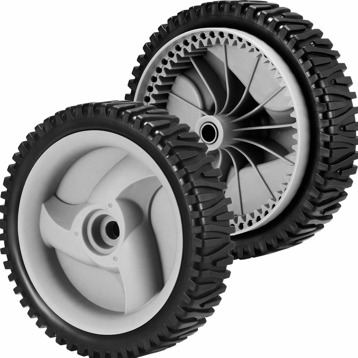 583719501 194231X460 - Ruedas de transmisión delanteras compatibles con ruedas Craftsman para cortacésped, paquete de 2