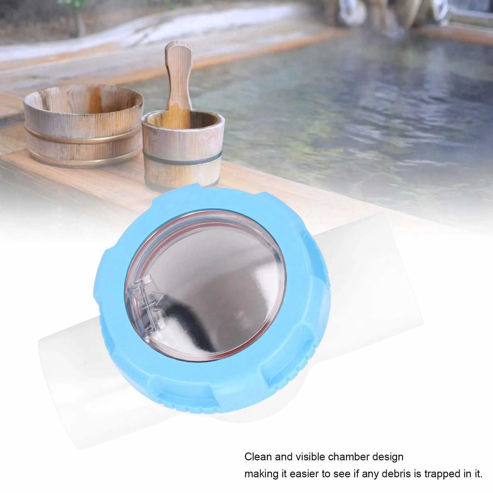 Válvula de Retención de 2 Pulgadas, Anti Retroceso para Piscina