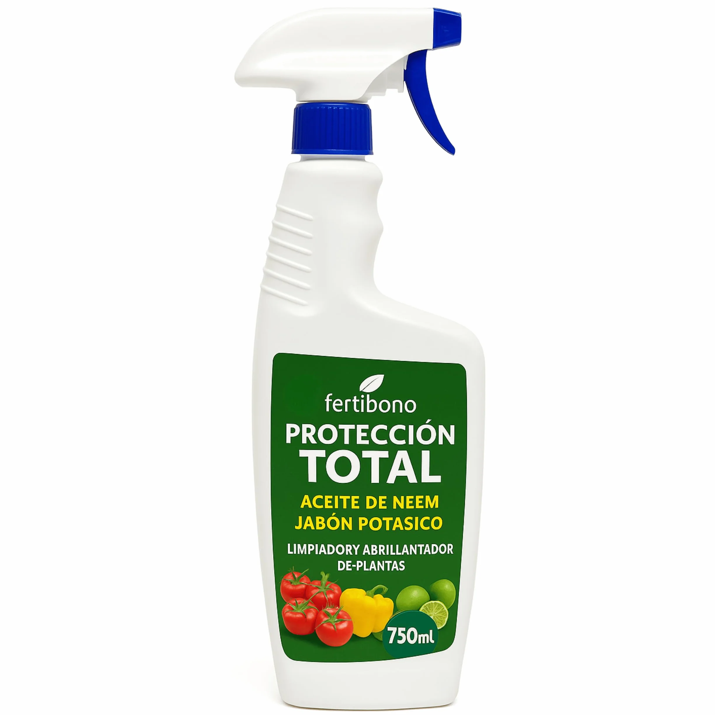 FERTIBONO Jabón Potásico y Aceite de Neem 750ml Cuidado Natural para Plantas