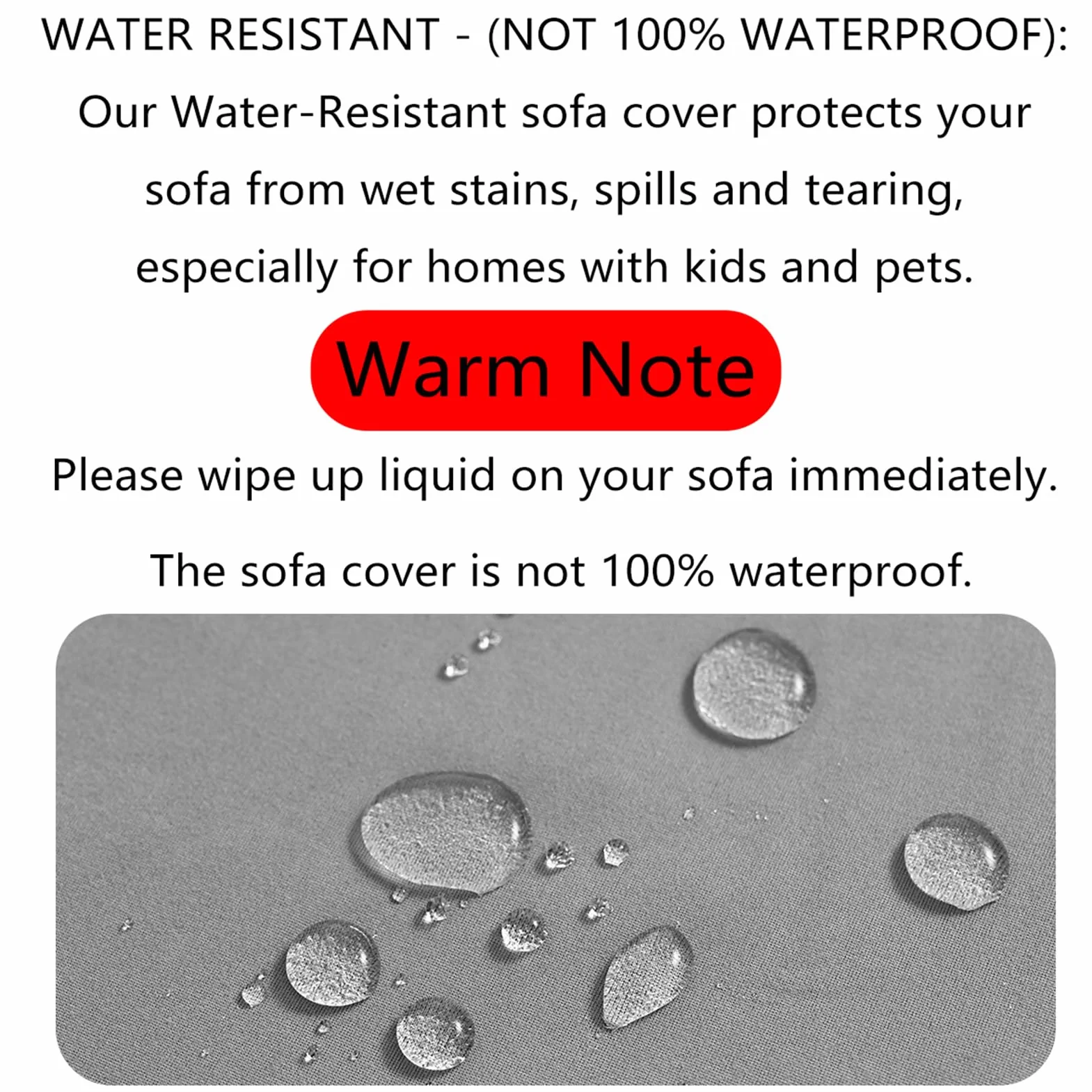 Funda para Cojín Exterior Impermeable 8 Piezas, Fundas Elásticas Antimanchas para Sofá de Jardín, Muebles de Ratán (Gris Claro)