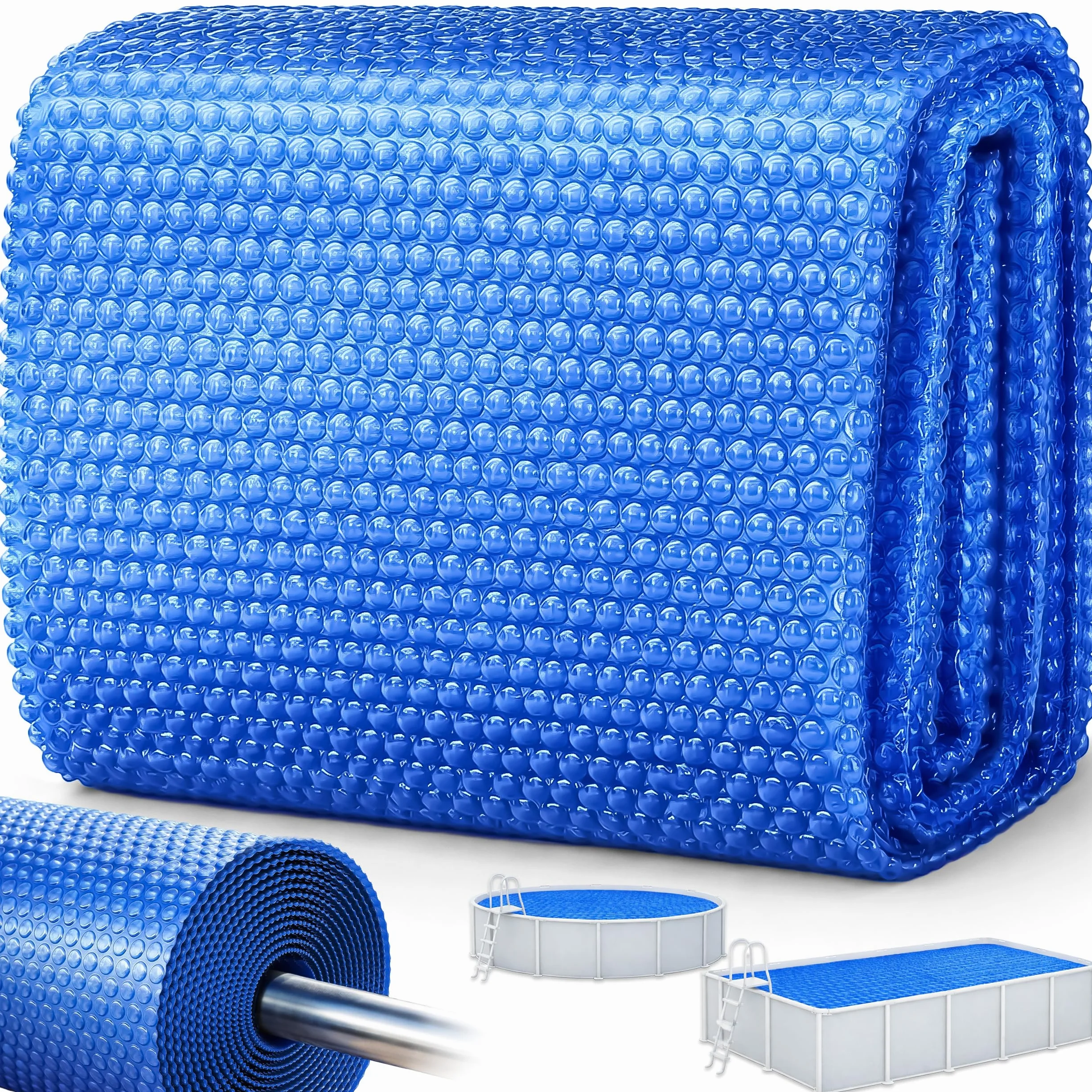Cobertor Solar para Piscinas Rectangular 800x400 cm 120 µm Calefacción Agua