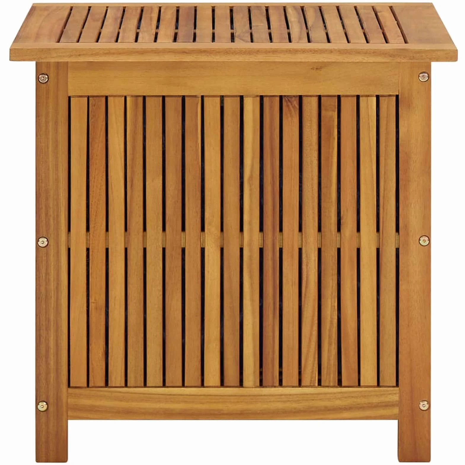 Tidyard Caja de Almacenamiento de Madera para Jardín con Banco Exterior