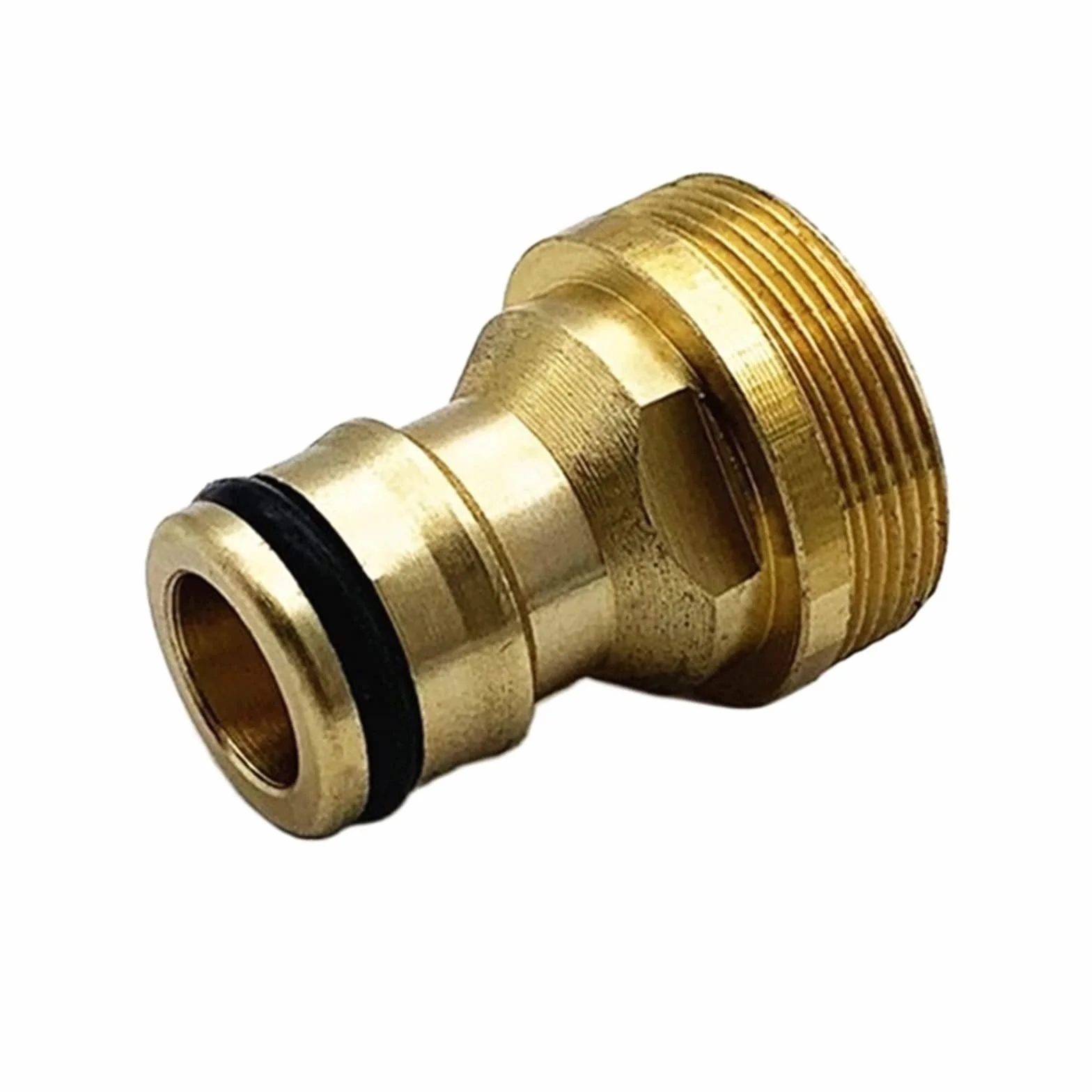 resistir extremos de alta presión y temperatura 2 piezas de agua universal grifo de agua conector rápido de latón adaptador de latón del jardín accesorios de la junta del tubo del jardín M23 hilo masc