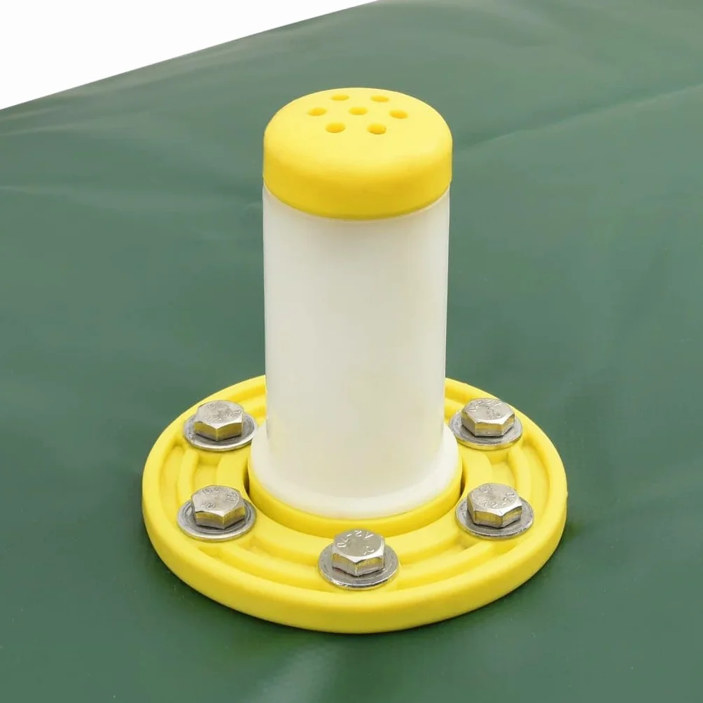 vidaXL Depósito de Agua Plegable 5000 l Con Grifo, Tanque para Jardín