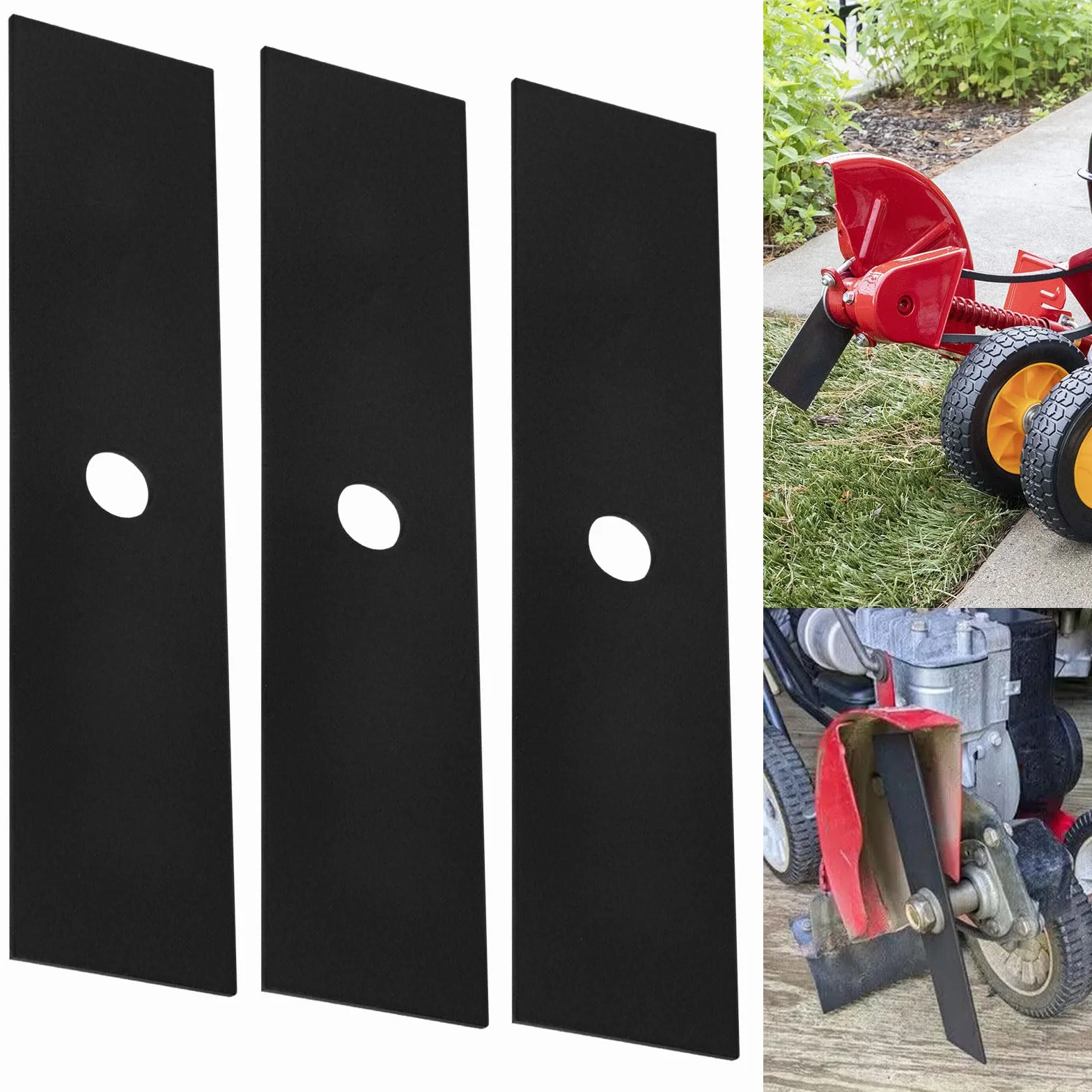 3 cuchillas de bordeadora (9 x 5/8 pulgadas) 781-0748-0637 compatible con Craftsman Troy-Bilt MTD 781-0748 TB554, TEB515 bordeadoras sustituye a 981-0748, 40-009, 7185766. 7, 4900 -105-M017