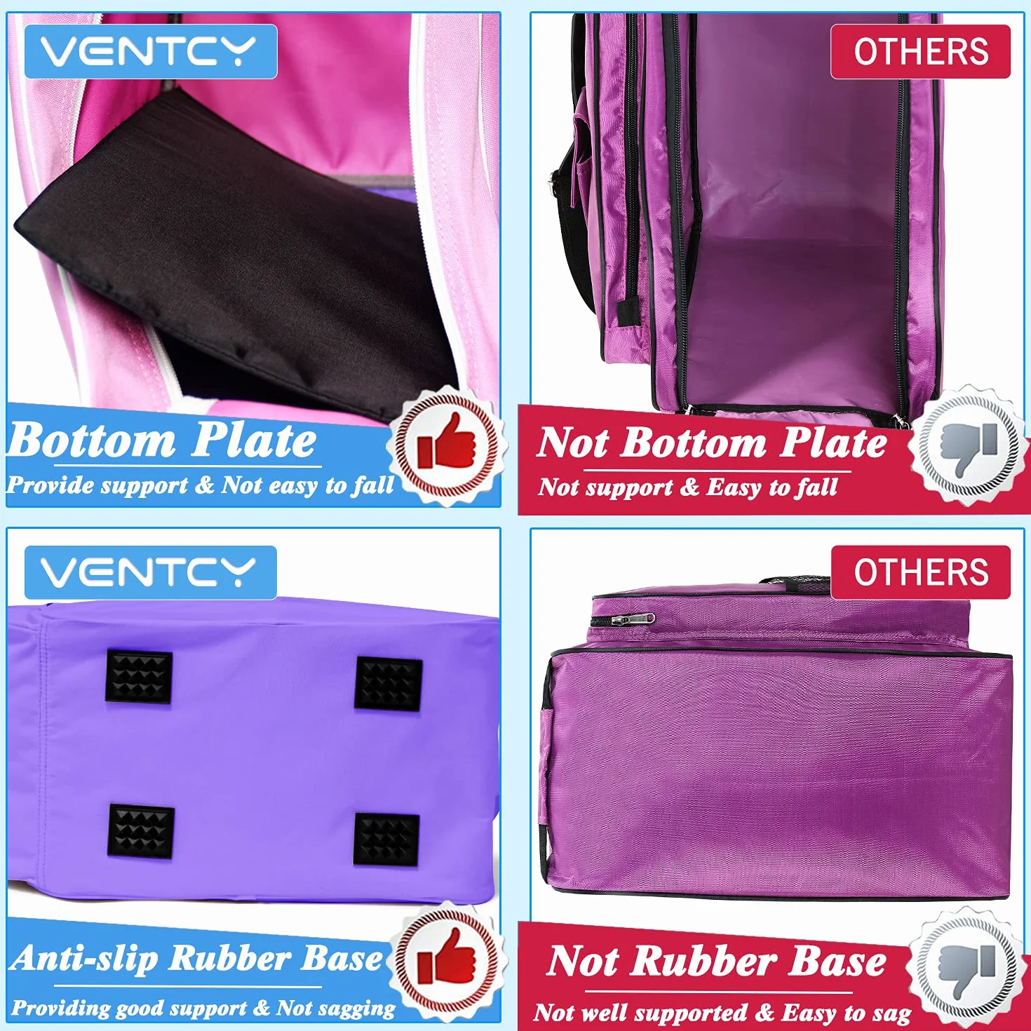 Bolsa para Patines Adulto 4 Ruedas Talla 43 EU