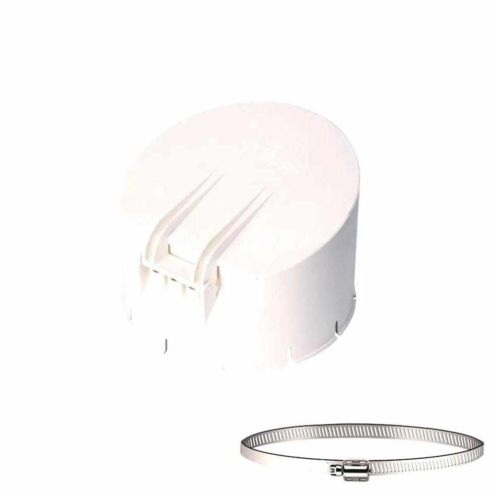 Drenaje de piso Válvula de reflujo anti cierre automático Tubo de PVC Cubierta anti olor 160mm