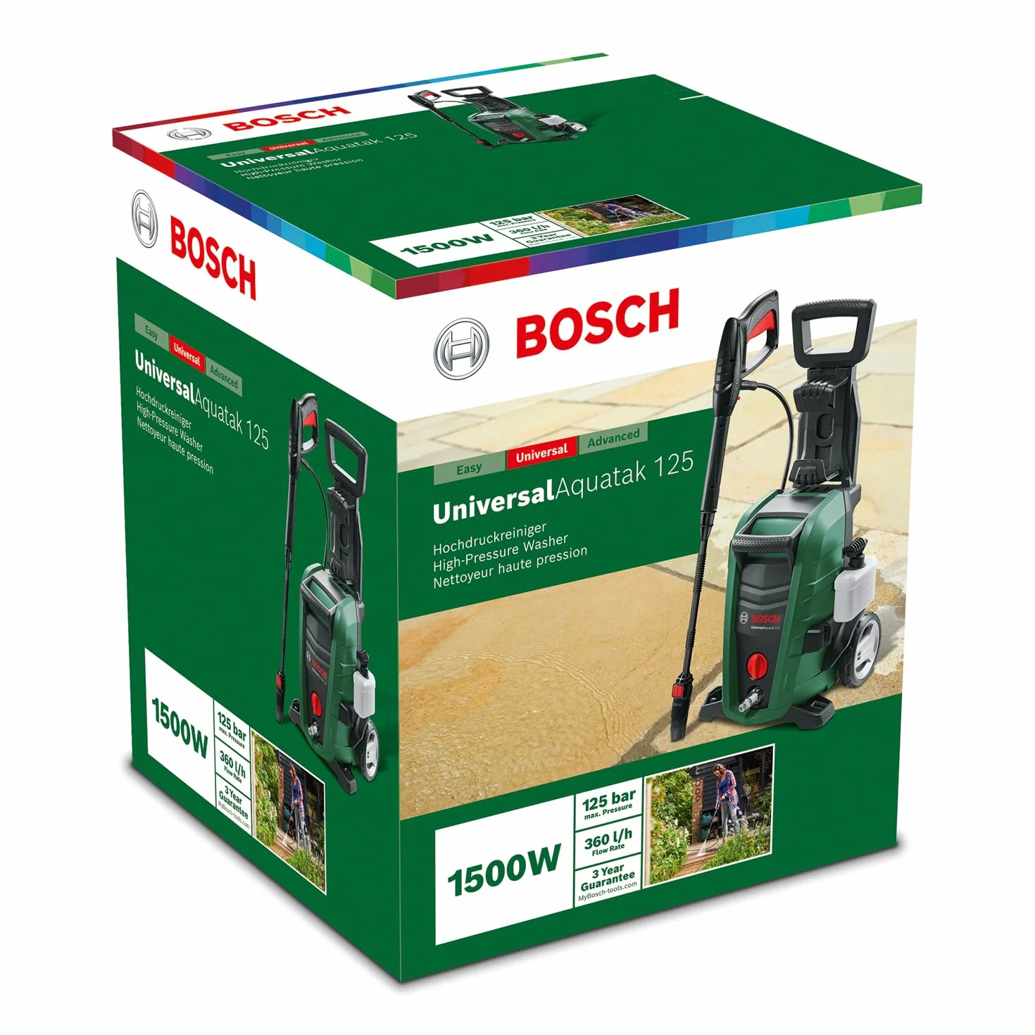Bosch Limpiadora de Alta Presión 1500 W 125 Bares