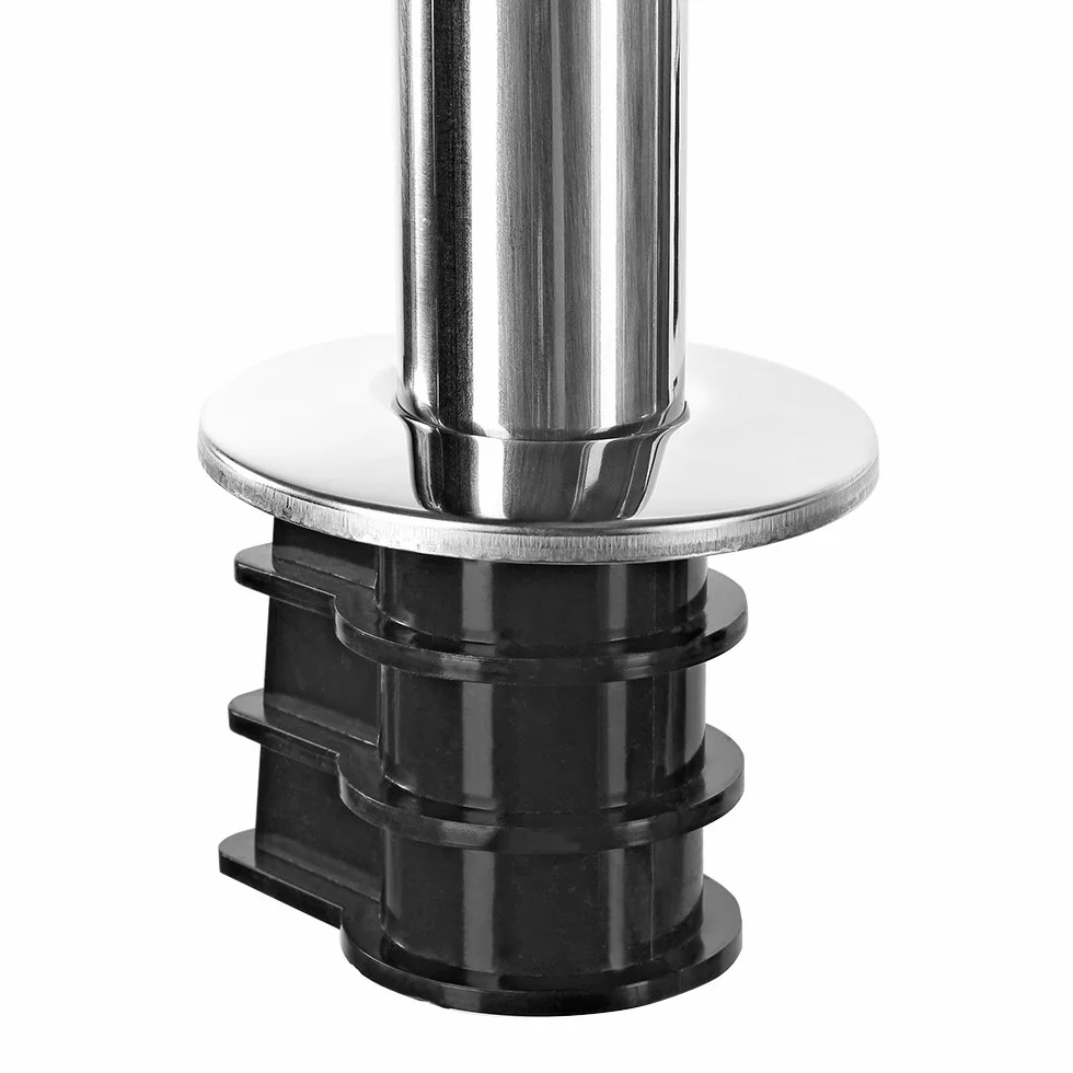 Melko Escalera Piscina 5 Niveles Acero Inoxidable V2 Gris