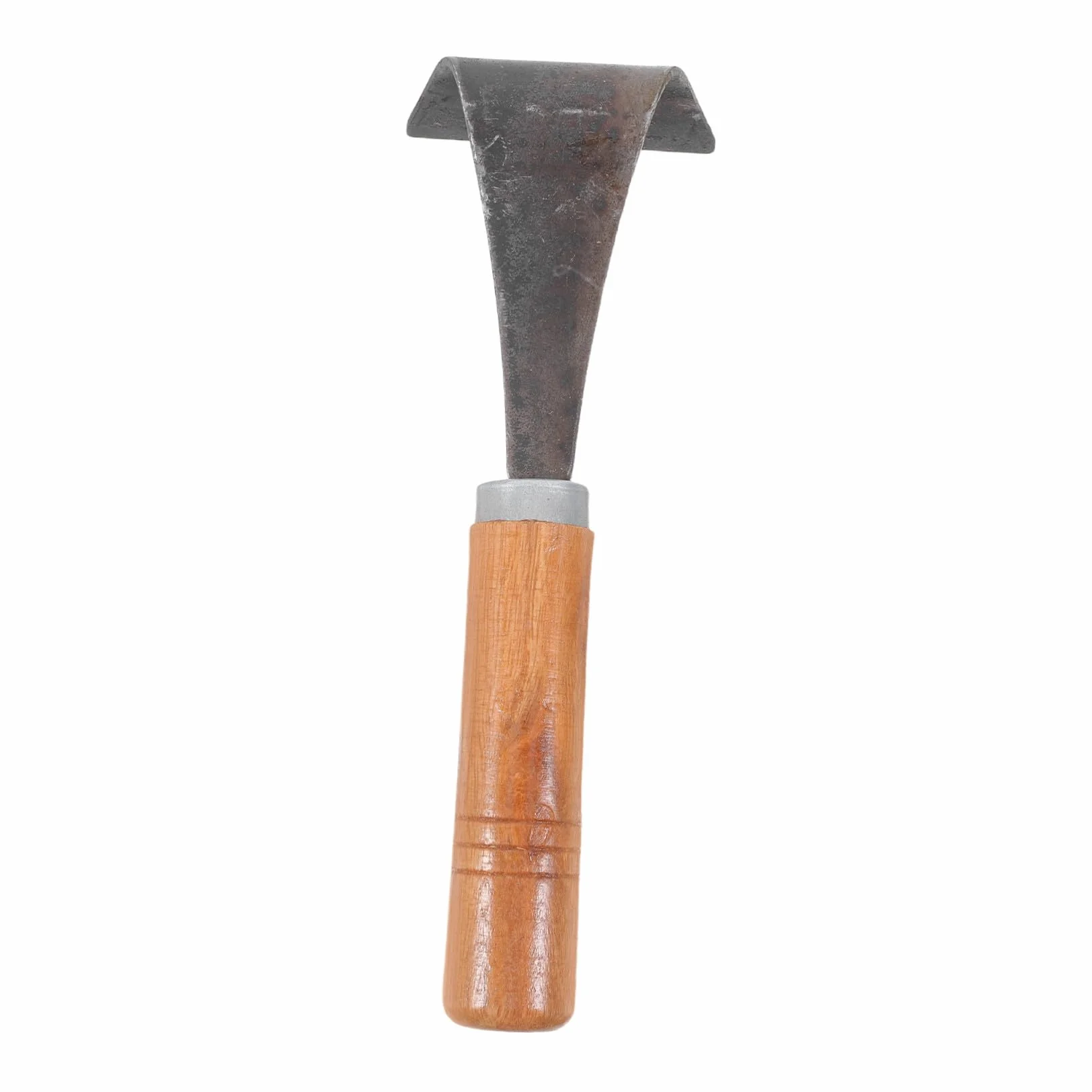 Herramienta y Hoja de Acero para Descortezar Árboles de Jardín Mango Ergonómico de Madera Práctica para Plantar Verduras y Deshierbar