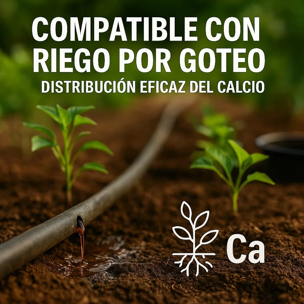 Fertigoo® 2L Abono Huerto Orgánico con Calcio Extra para Tomates, Pimientos, Melones, Fresas