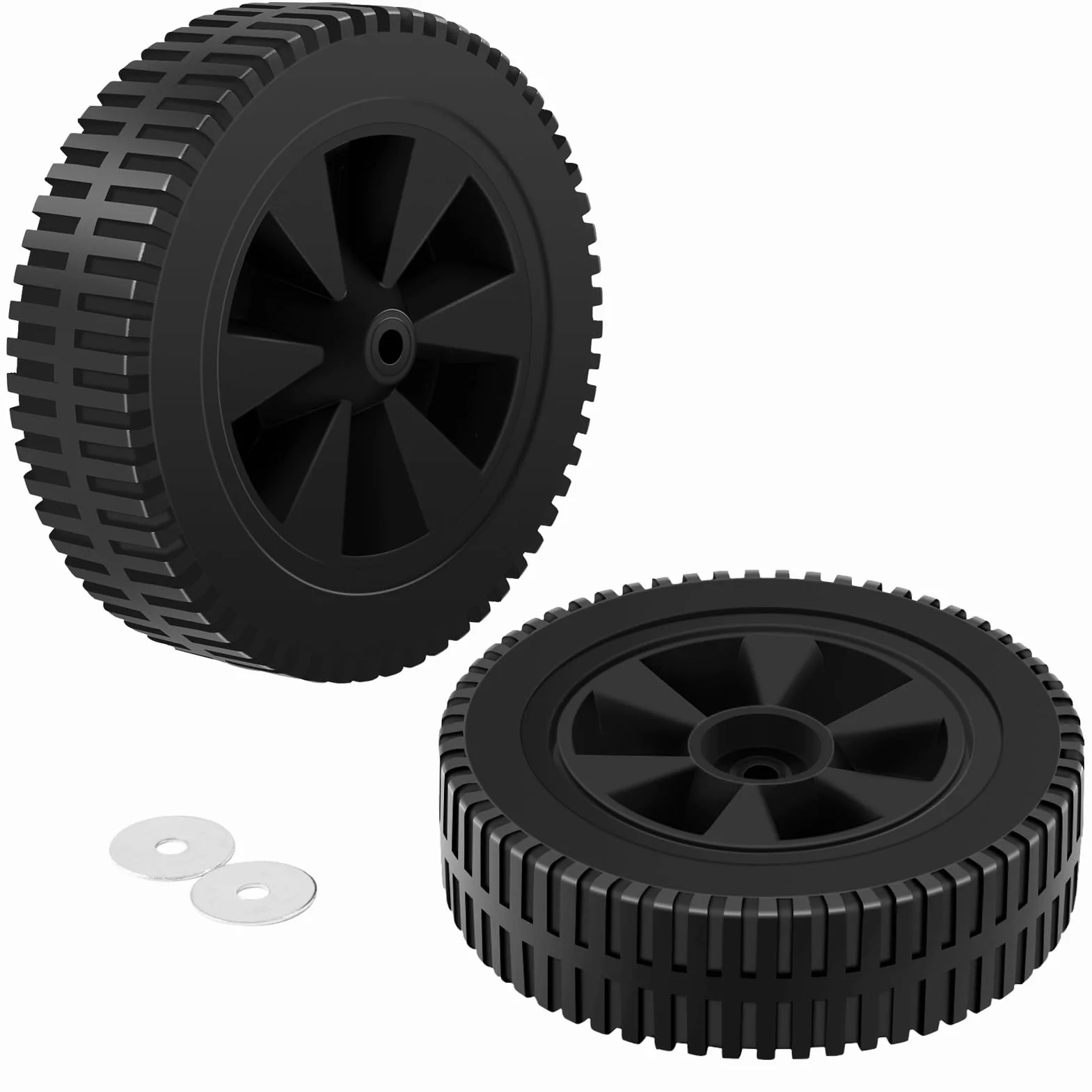 G437-0037-W1 463344015 - Piezas de repuesto para parrilla Charbroil Gas2coal 463436215 463347017 463343015 463376017 463432215 Kenmore 4155 .1612 3801 - Ruedas de plástico negro para barbacoa, 2