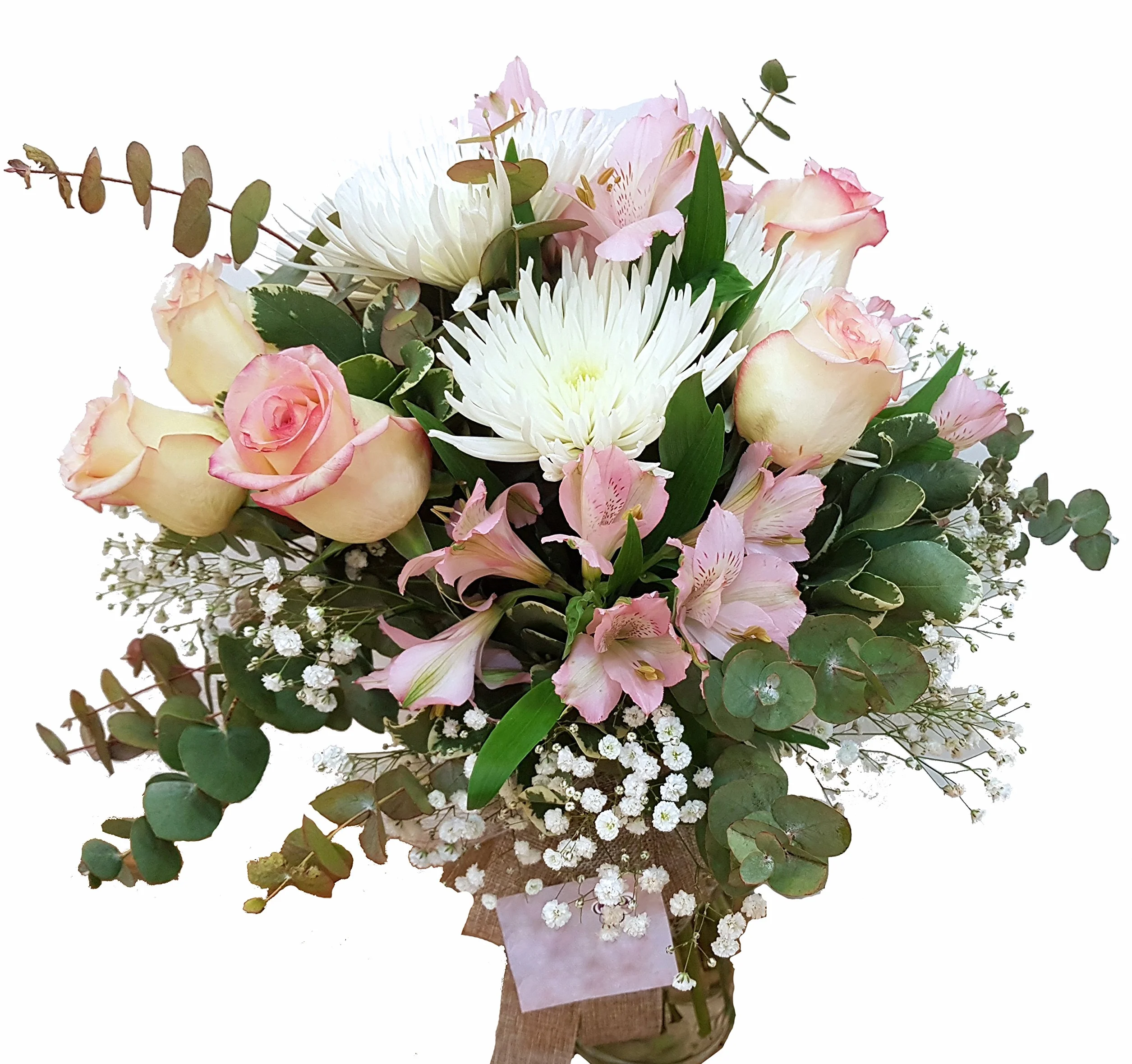 Ramo de flores naturales a domicilio con tarjeta de dedicatoria Armonía
