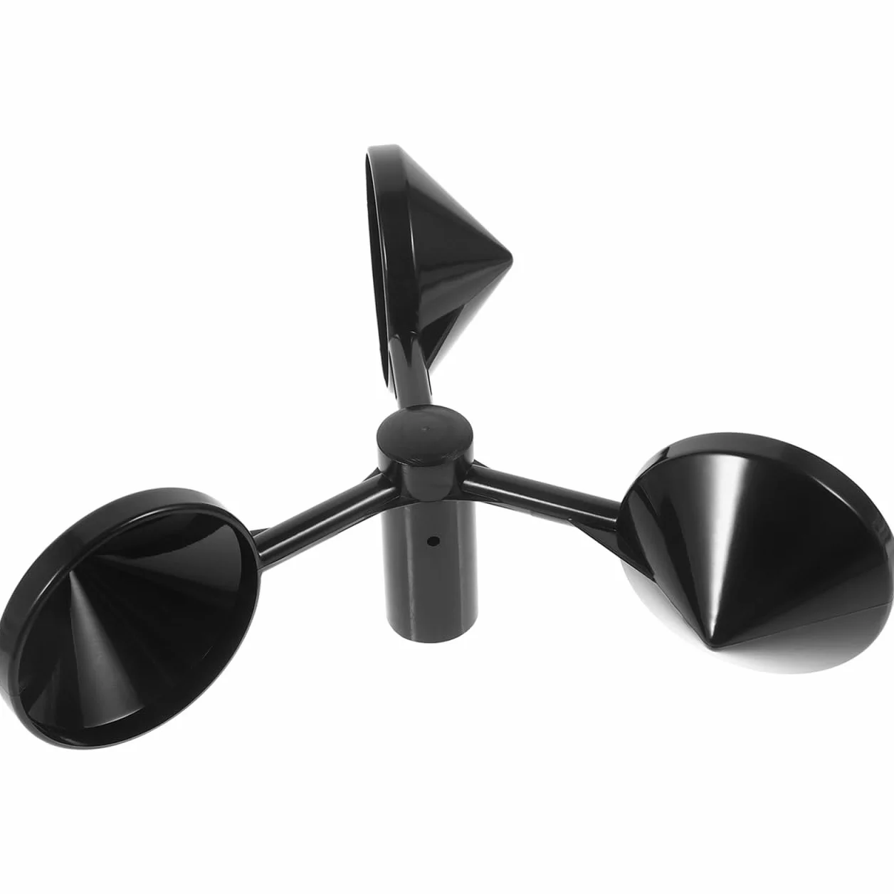 Baluue Carcasa De Anemómetro Sensor De Velocidad Del Viento De 3 Tazas En Material Abs Ligero