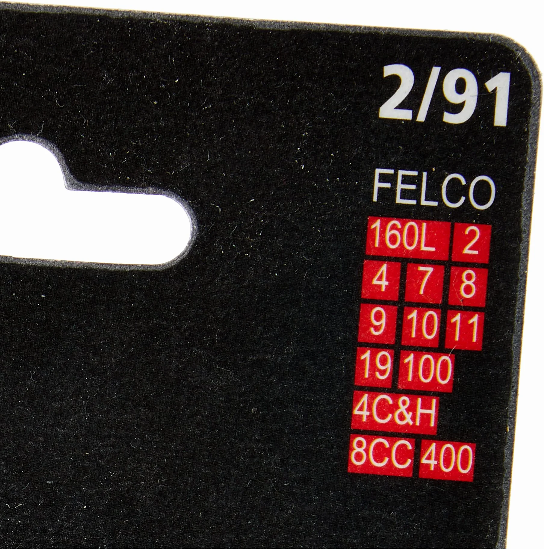 FELCO 2/91 Muelles Plateado