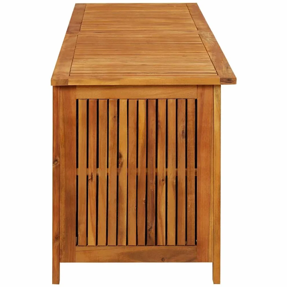 vidaXL Caja de Almacenaje de Jardín 200x50x58 cm Madera Maciza Acacia