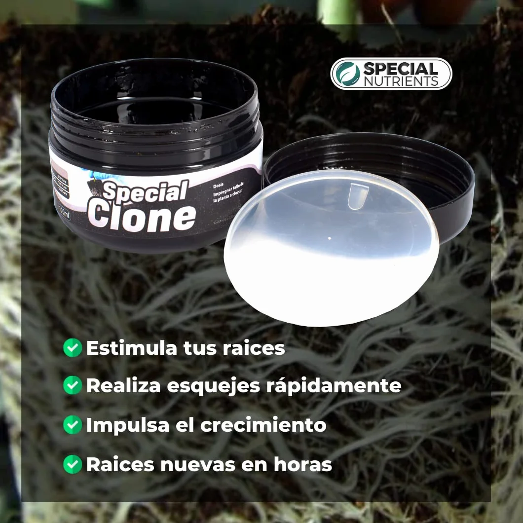 Enraizante para Esquejes Orgánico - Hormonas de Enraizamiento - Potenciador de Raíces Rápidas - 100ml