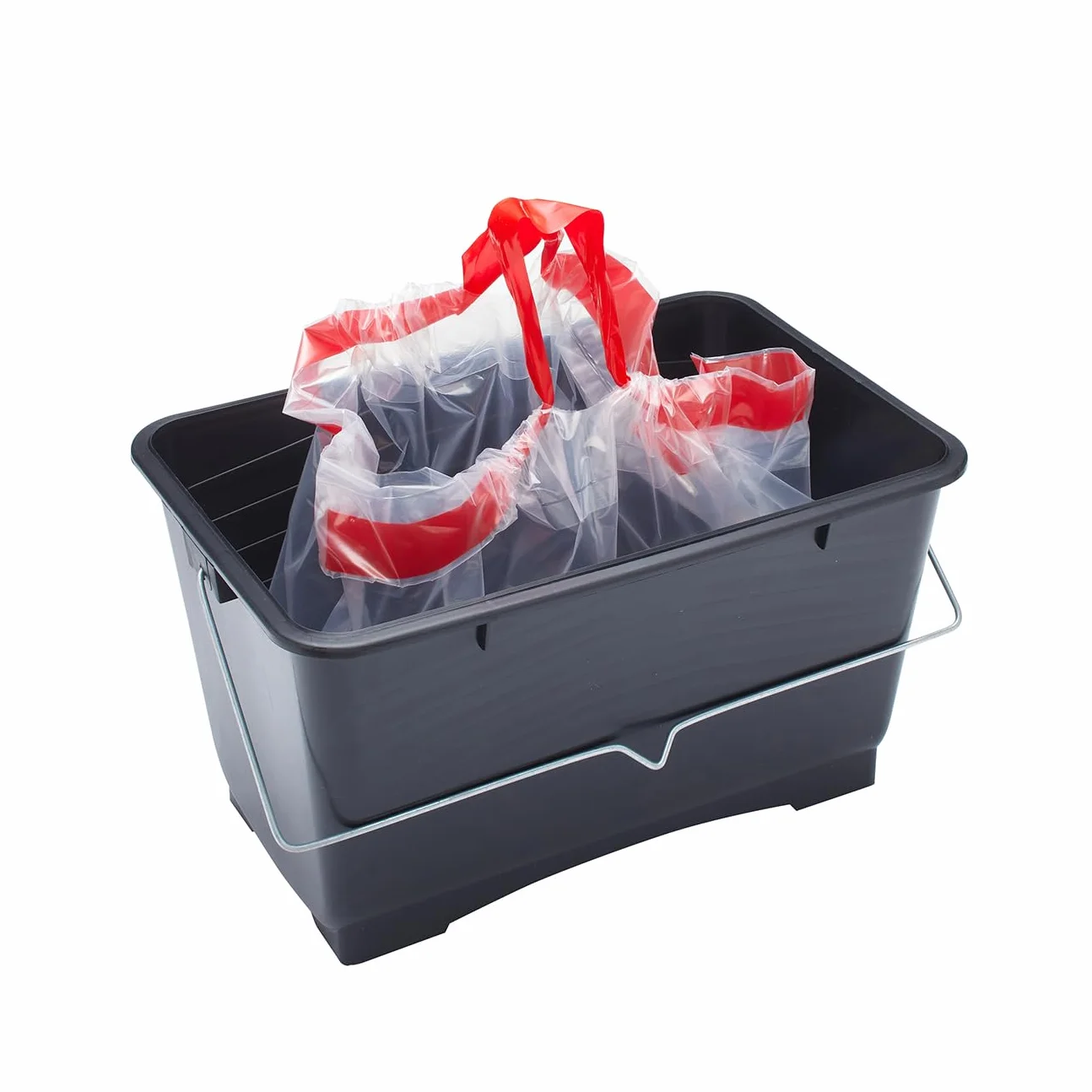 ProDec 10 Contenedores Plástico Reciclado 10L Cambios Color Rápidos Fácil Limpieza