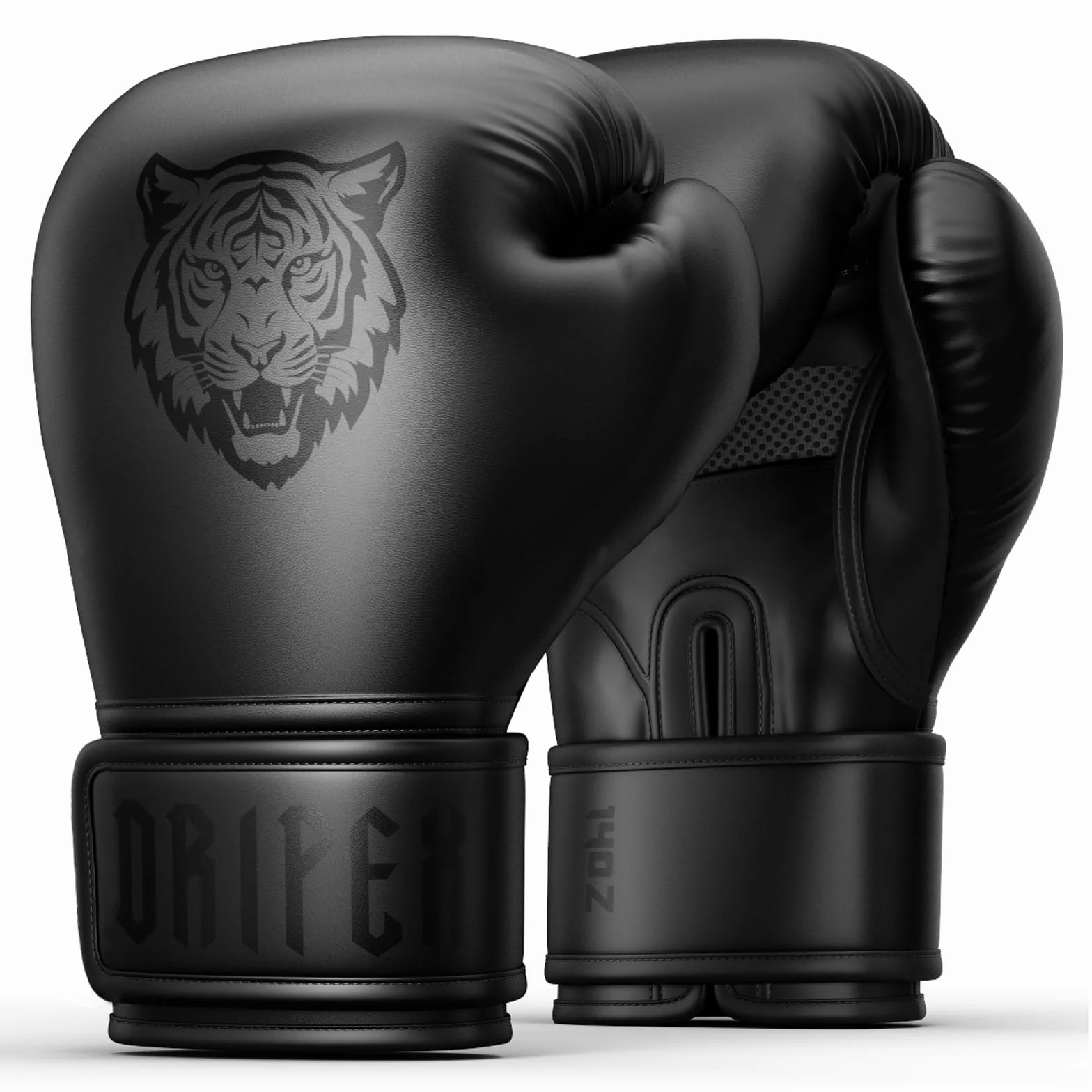 Dripex Guantes de Boxeo de Cuero para Entrenamiento Muay Thai Kickboxing MMA 8-16 oz