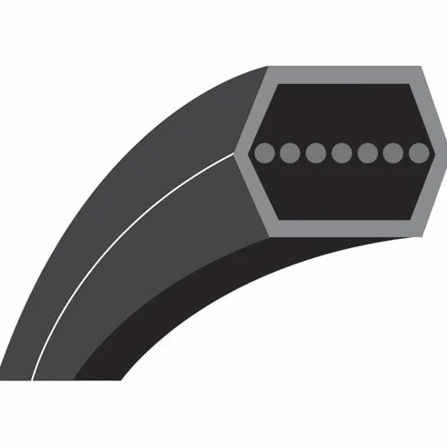 aa105 m: correa hexagonal para cortacésped (autoportées Husqvarna – Jonsered modelo cth130b (bandeja trasera) – Longitud exterior: 2720 mm – N ° origen: 532180217