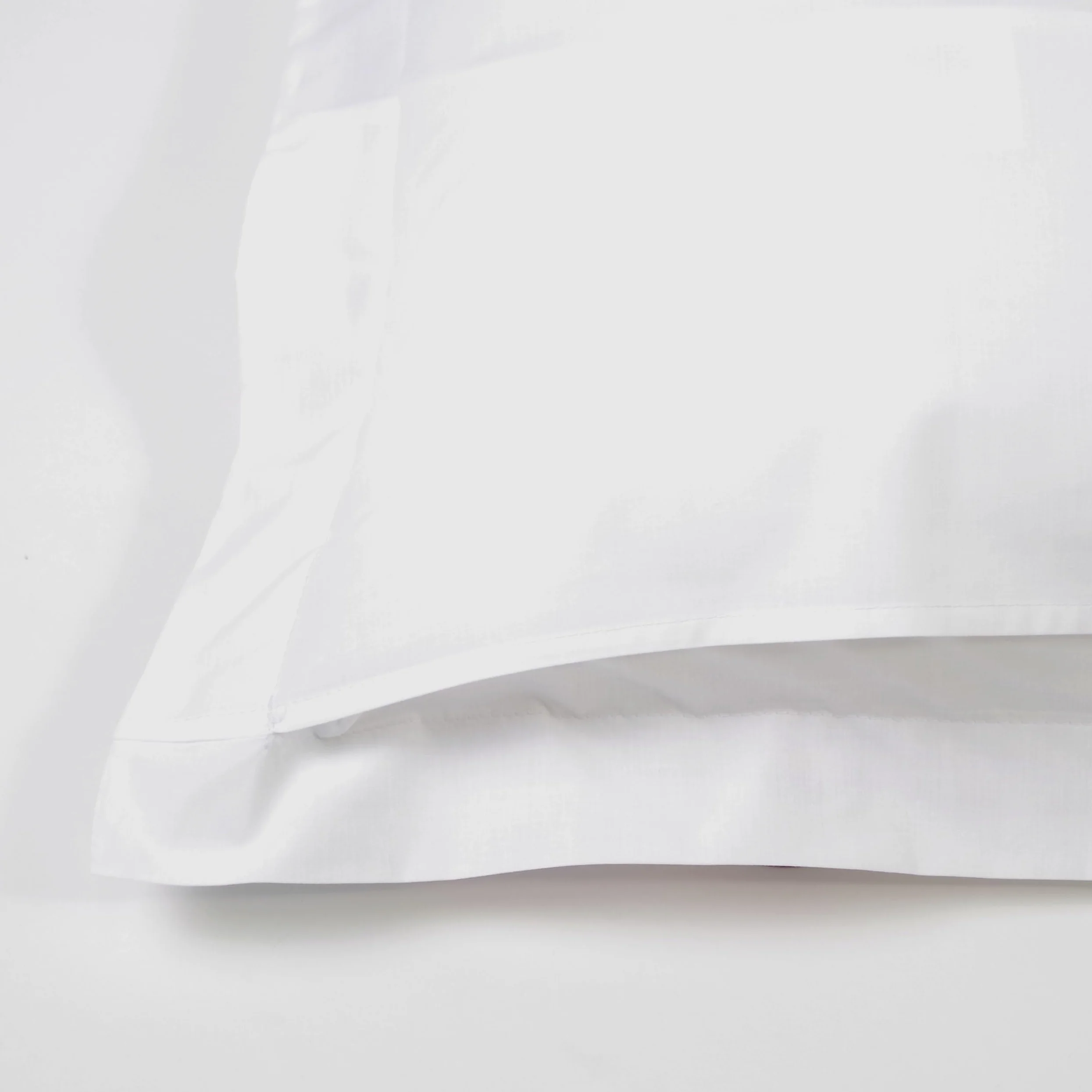 Funda cojín poliéster algodón Blanco 60x60cm