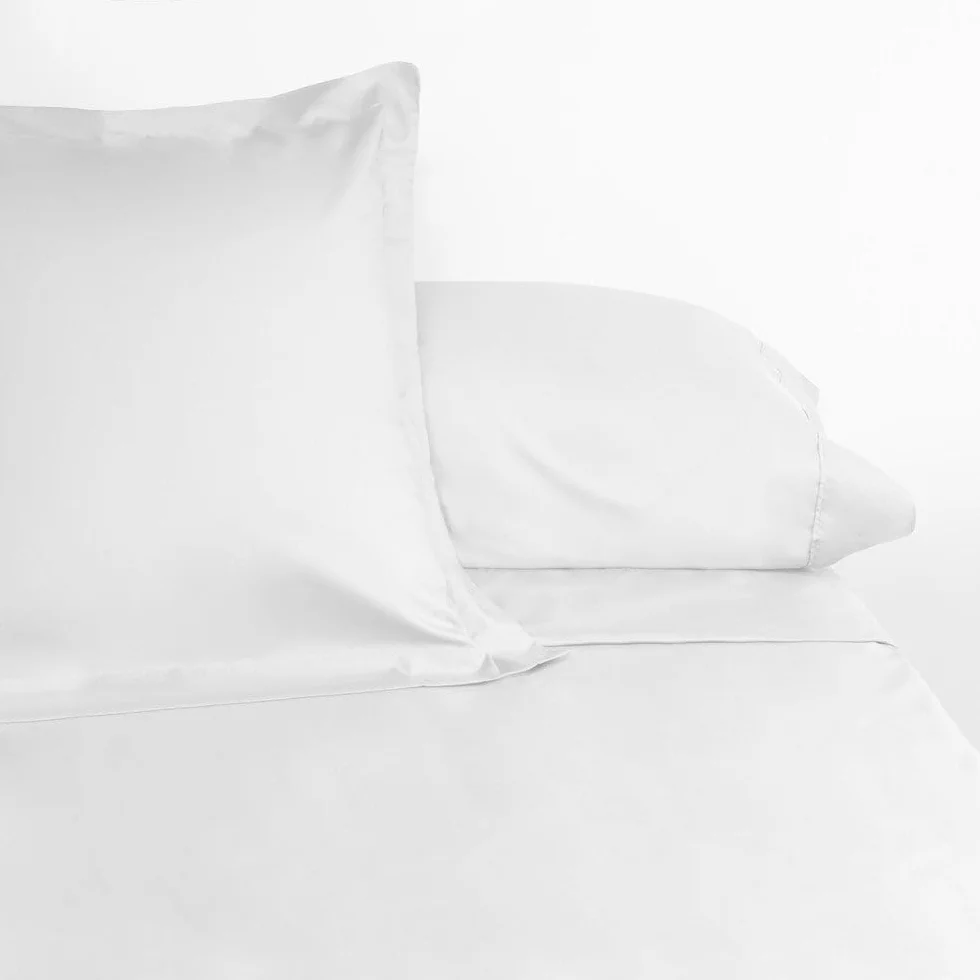 Funda cojín poliéster algodón Blanco 60x60cm