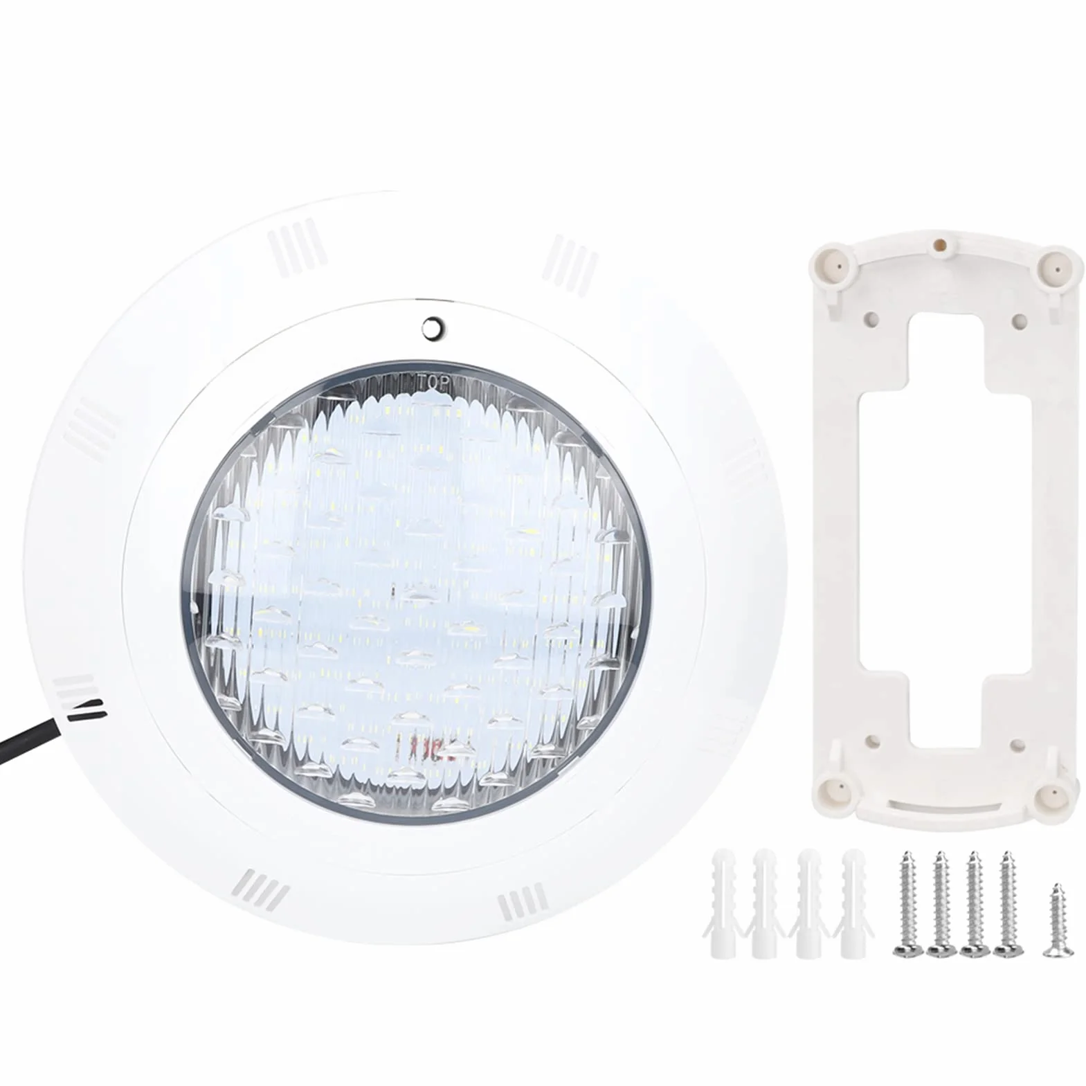 Jeffergarden Luz LED para Piscina AC12V 40W RGB Subacuática ABS 360 LED